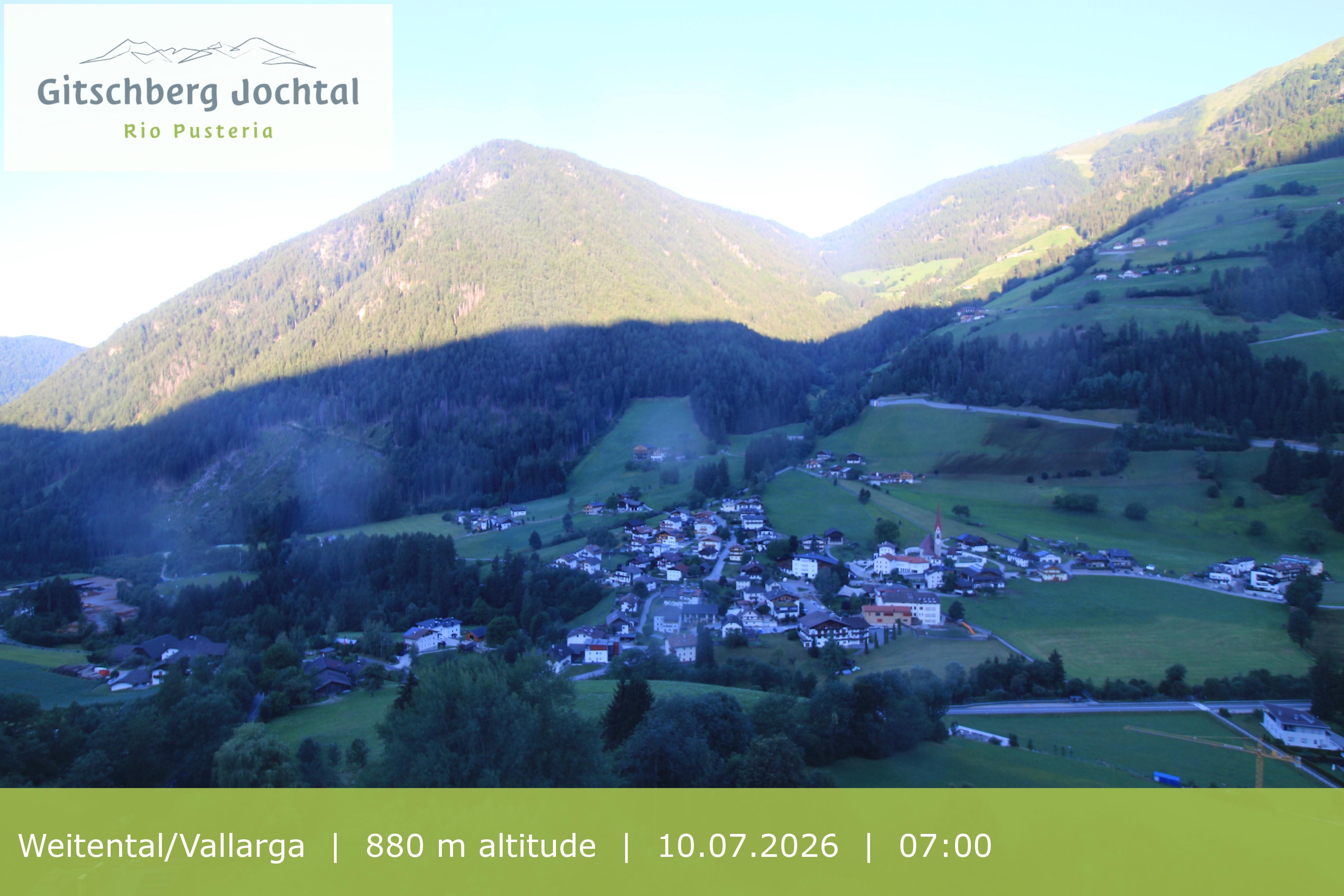 Archived image Webcam View at Weitental in Eisack Valley