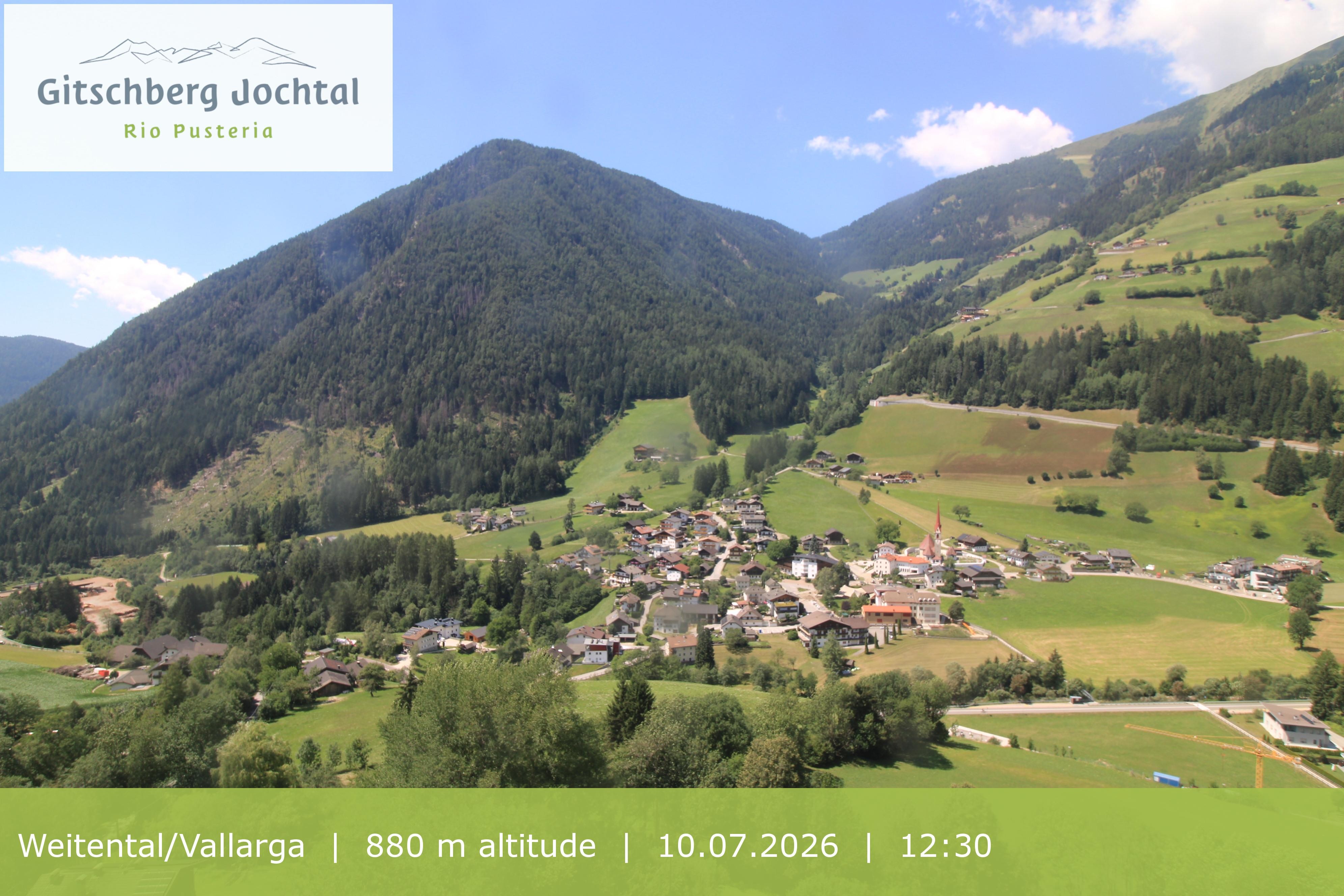 Archived image Webcam View at Weitental in Eisack Valley