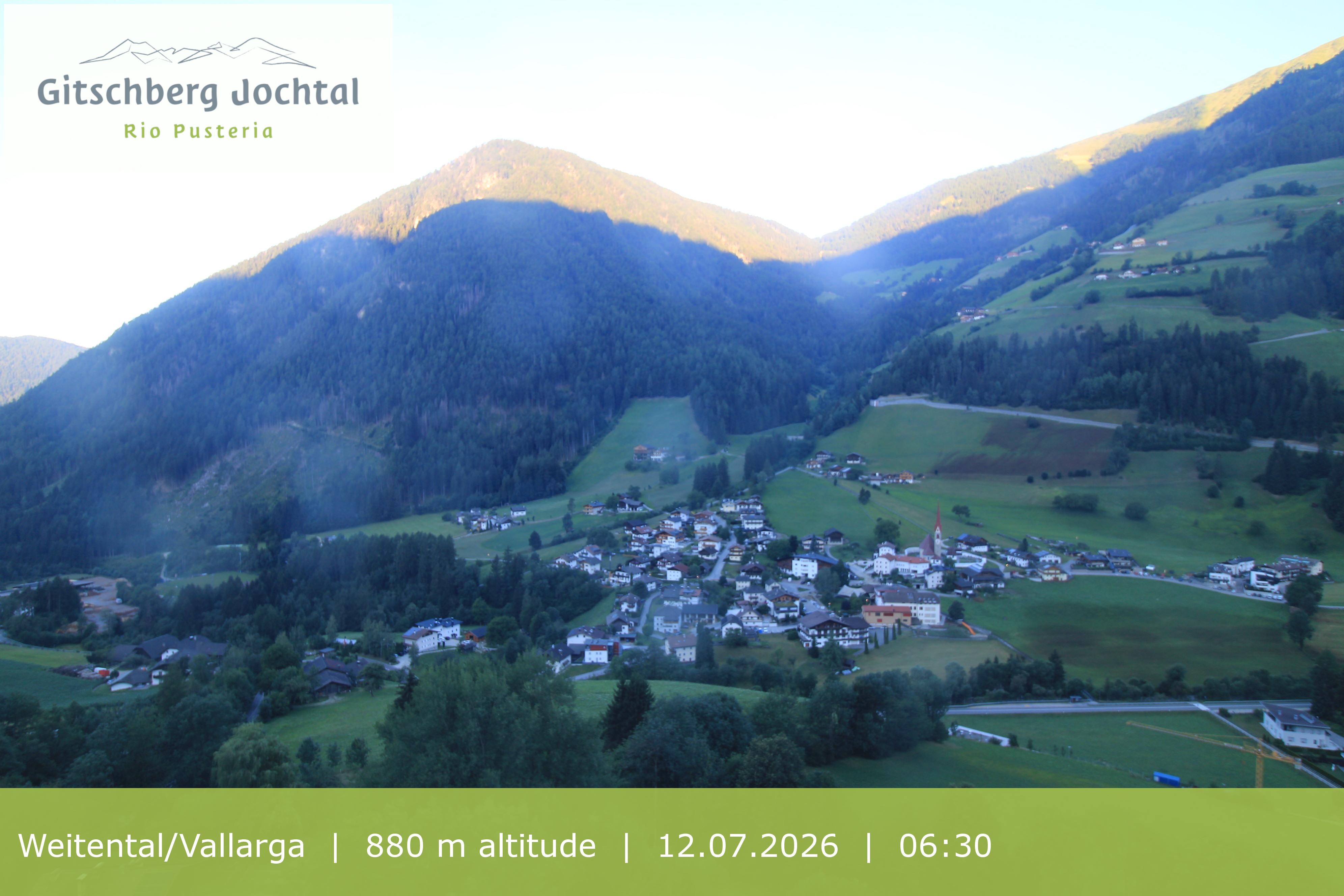 Archived image Webcam View at Weitental in Eisack Valley