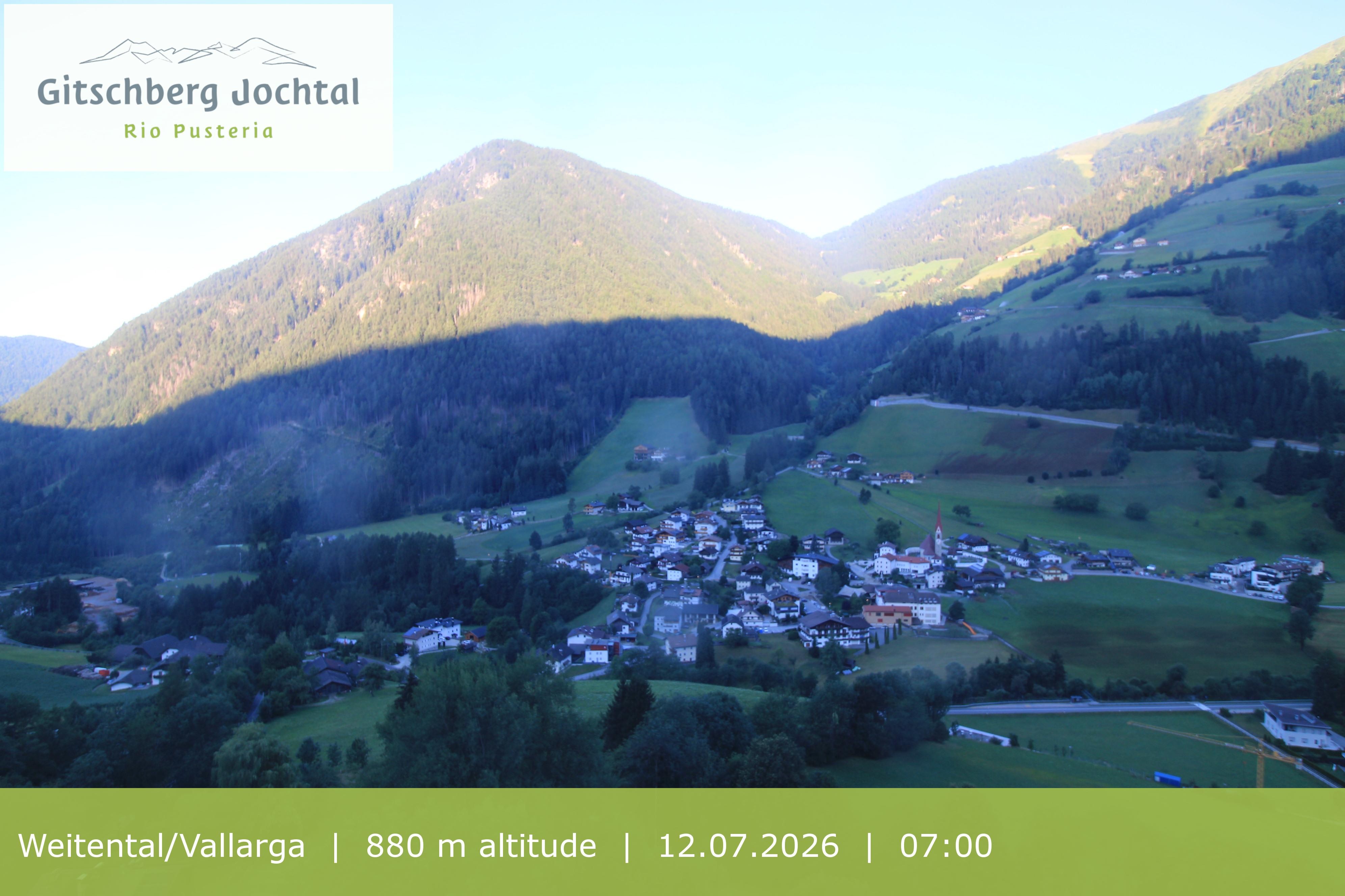 Archived image Webcam View at Weitental in Eisack Valley