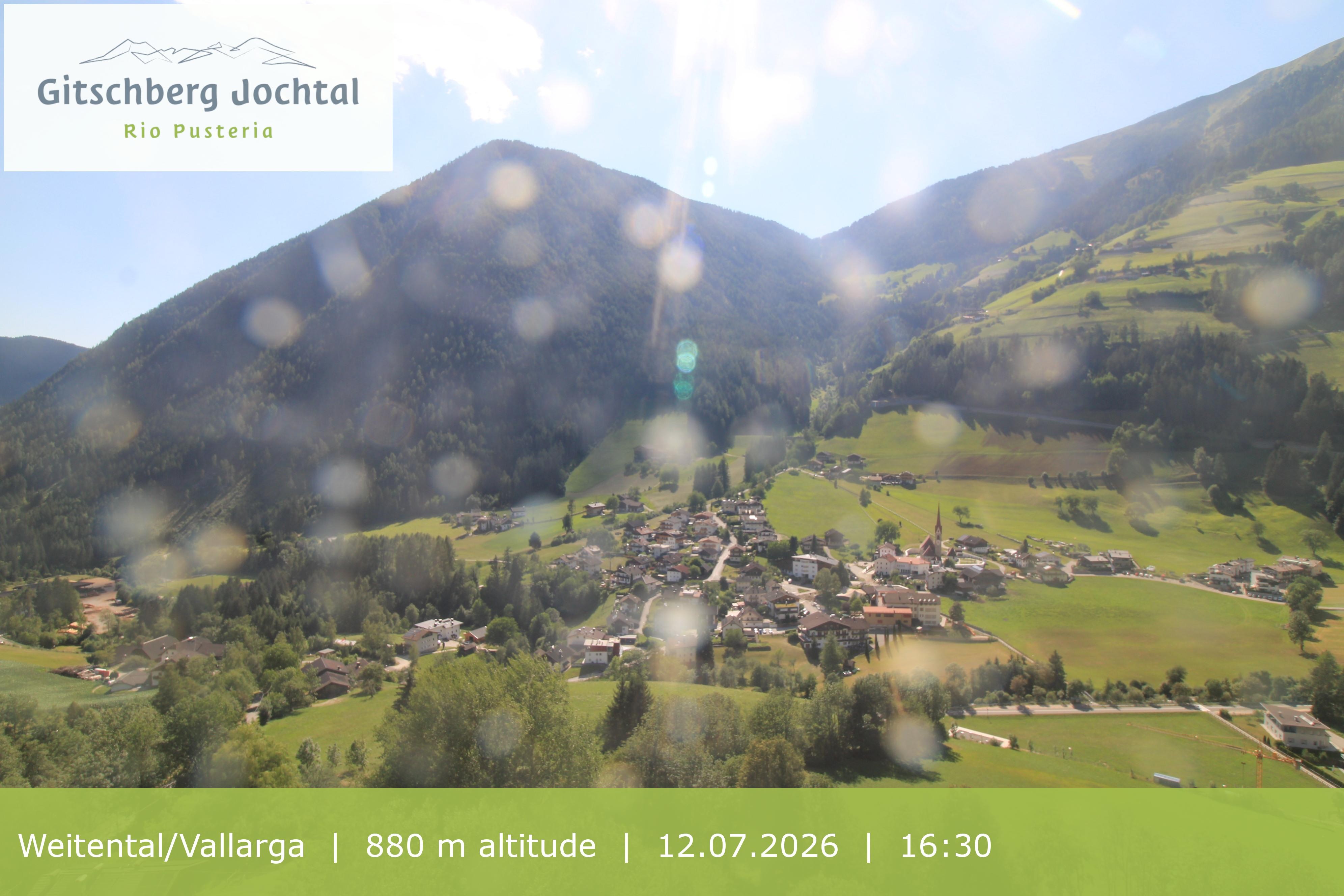 Archived image Webcam View at Weitental in Eisack Valley