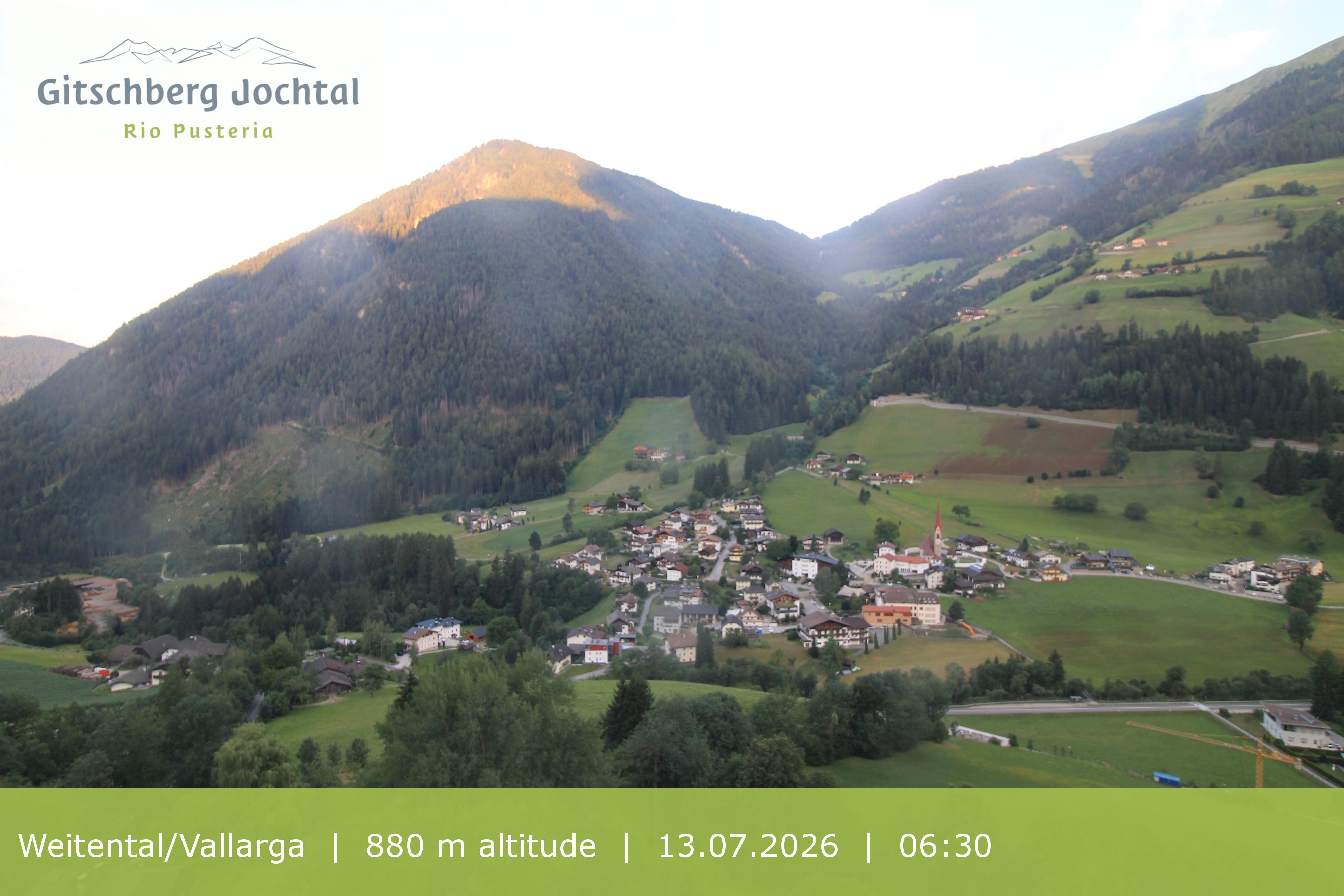 Archived image Webcam View at Weitental in Eisack Valley