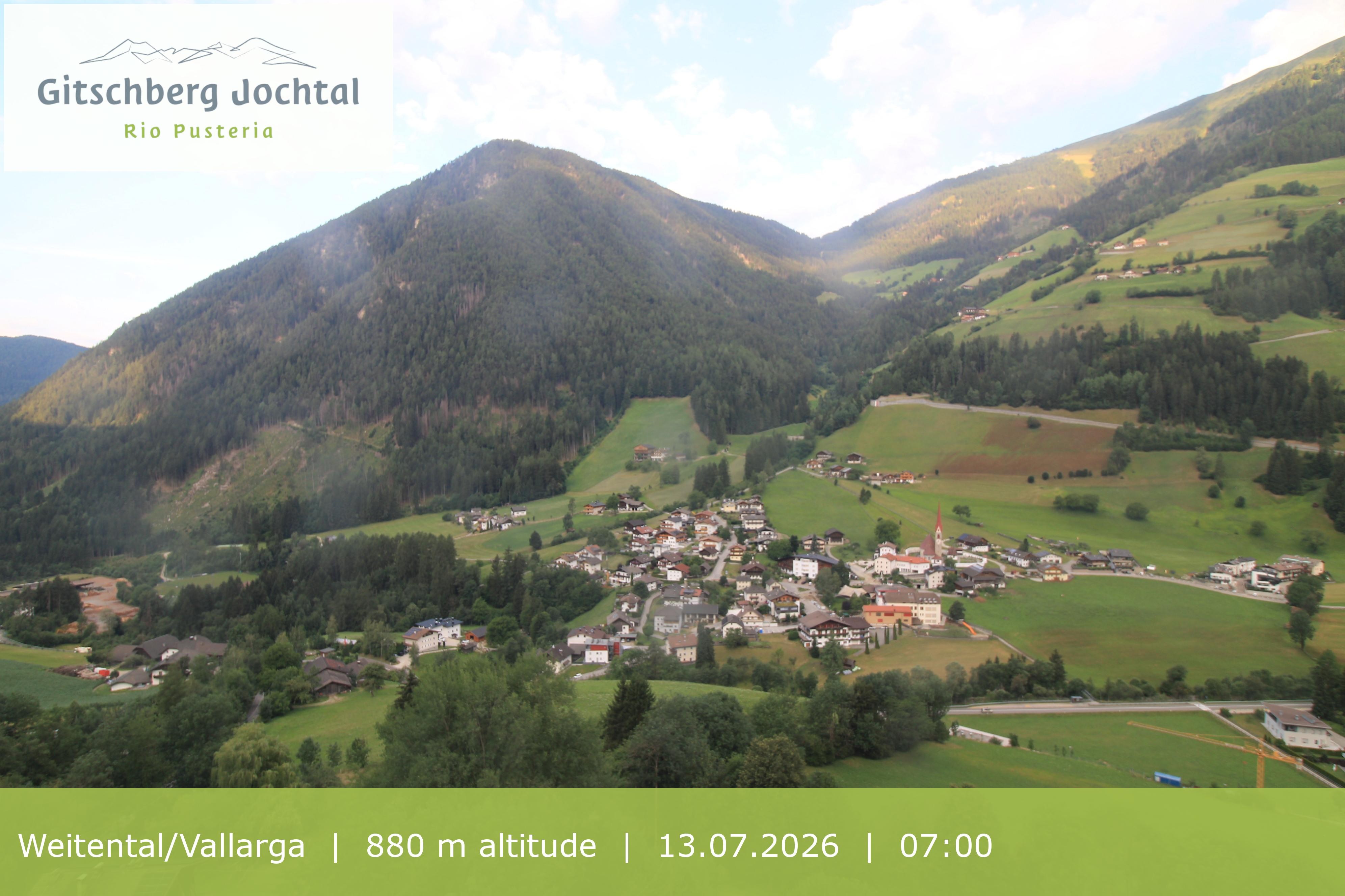 Archived image Webcam View at Weitental in Eisack Valley