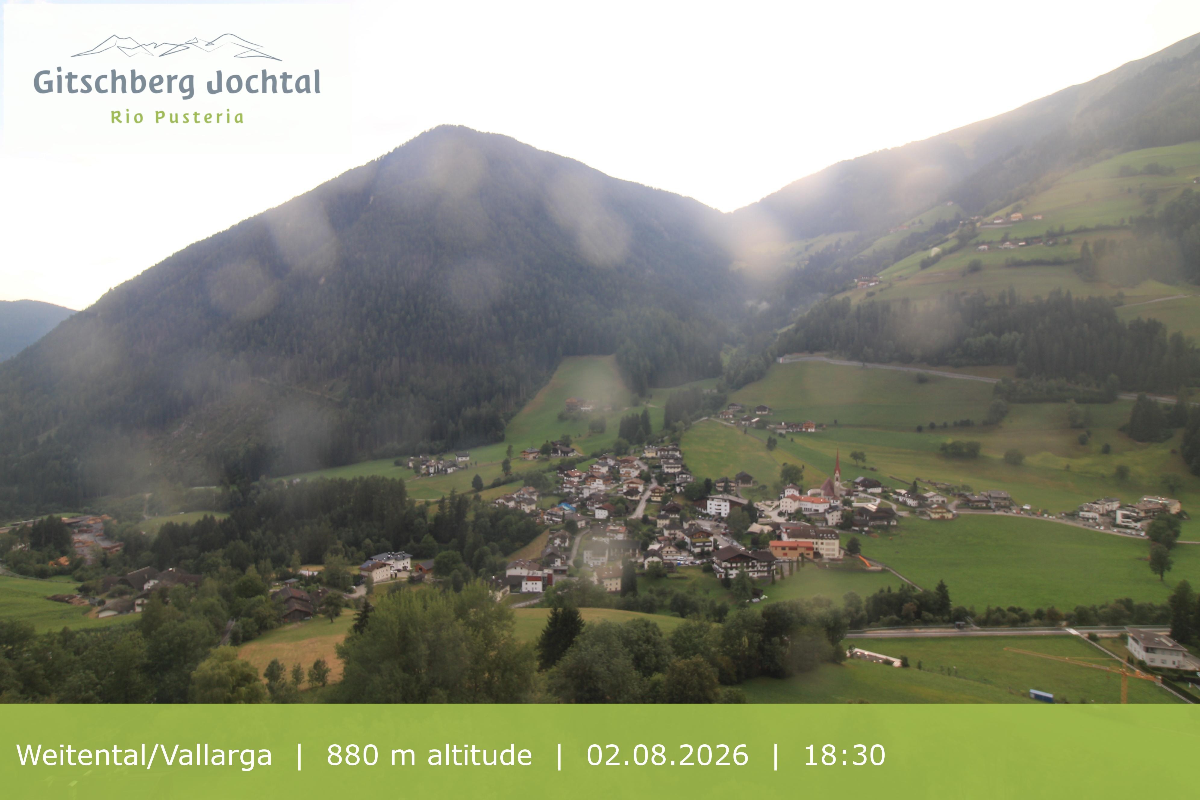 Archived image Webcam View at Weitental in Eisack Valley