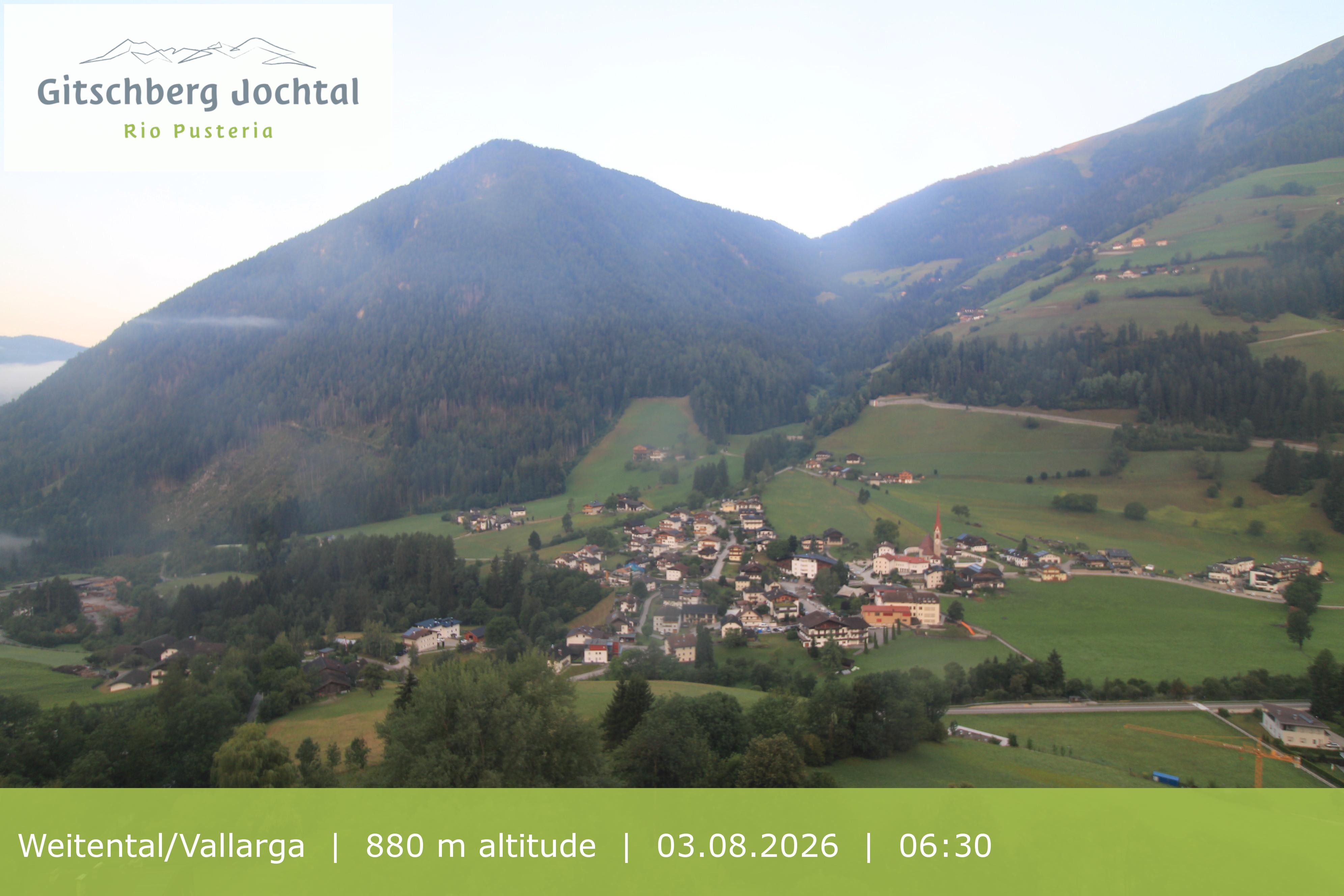 Archived image Webcam View at Weitental in Eisack Valley