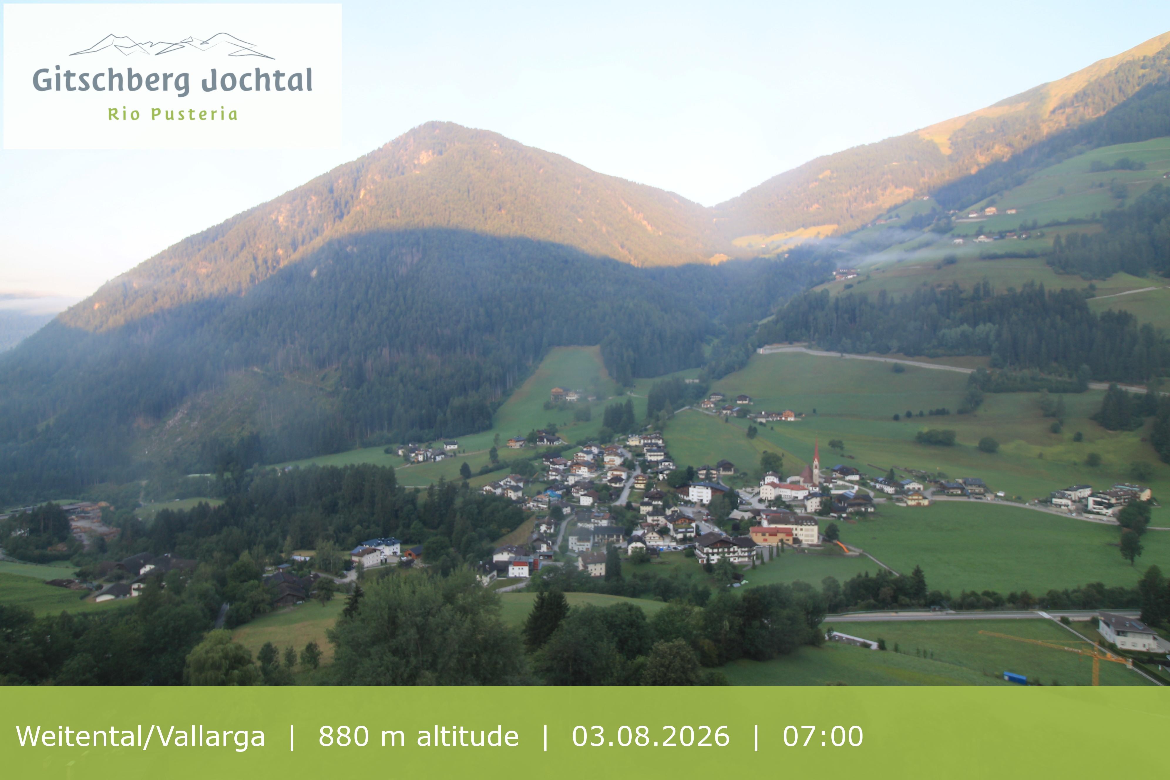 Archived image Webcam View at Weitental in Eisack Valley