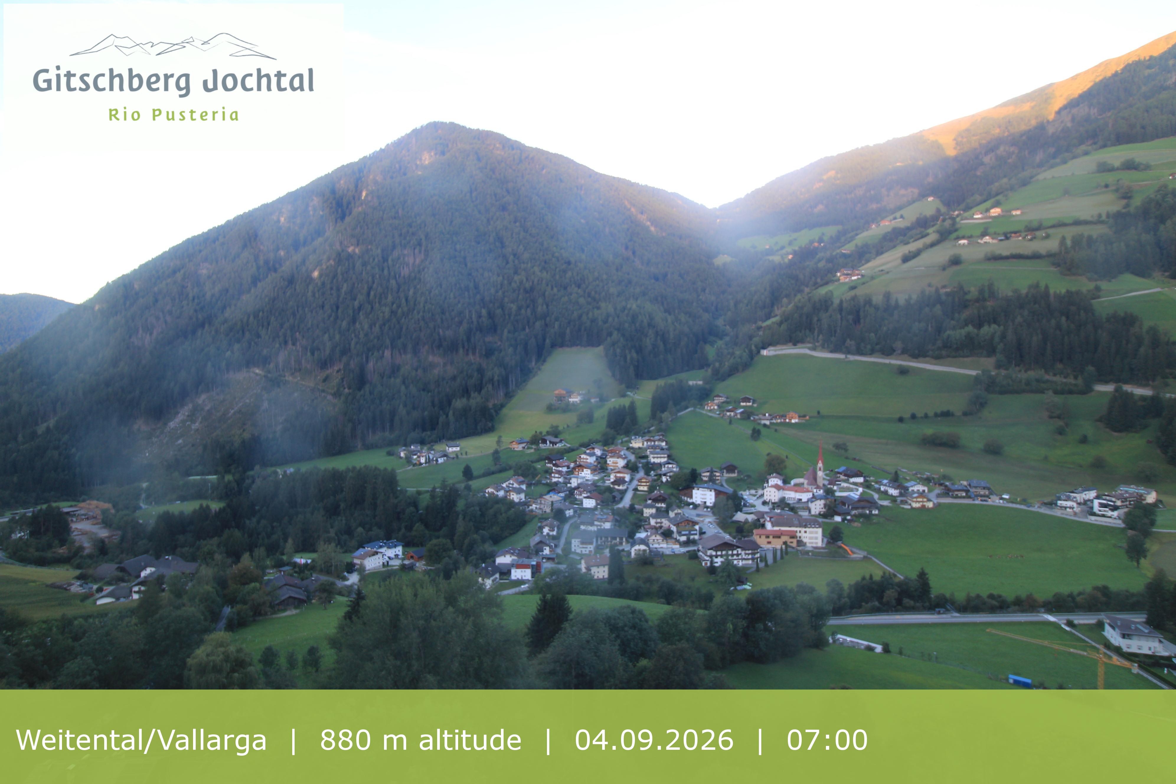 Archived image Webcam View at Weitental in Eisack Valley