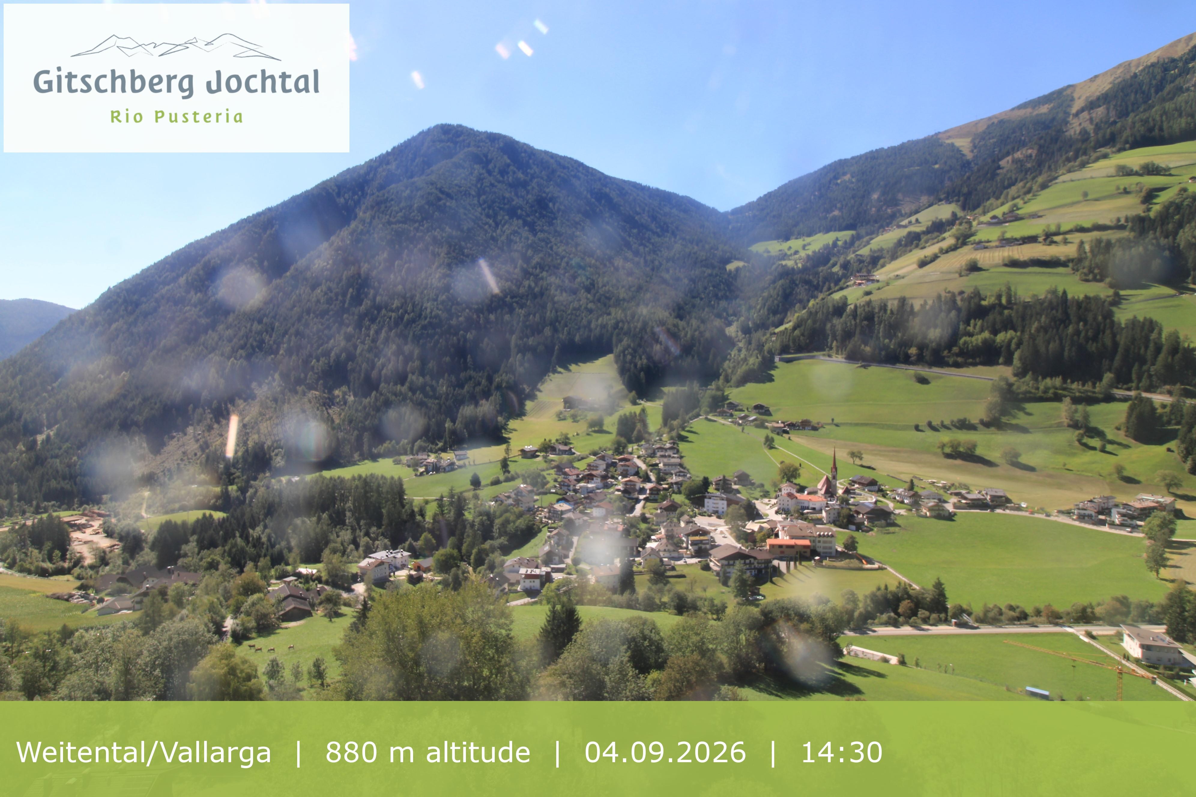 Archived image Webcam View at Weitental in Eisack Valley
