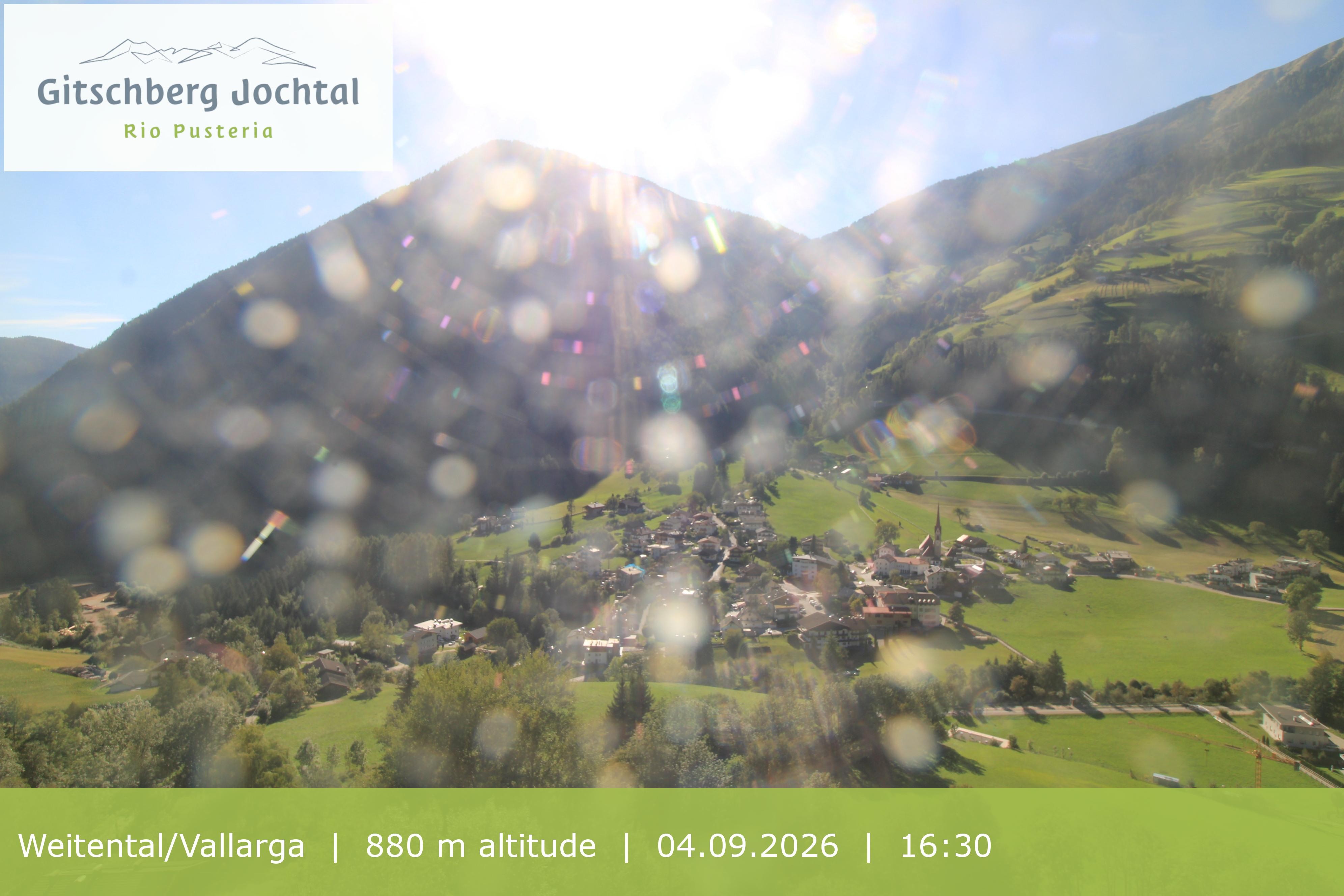 Archived image Webcam View at Weitental in Eisack Valley