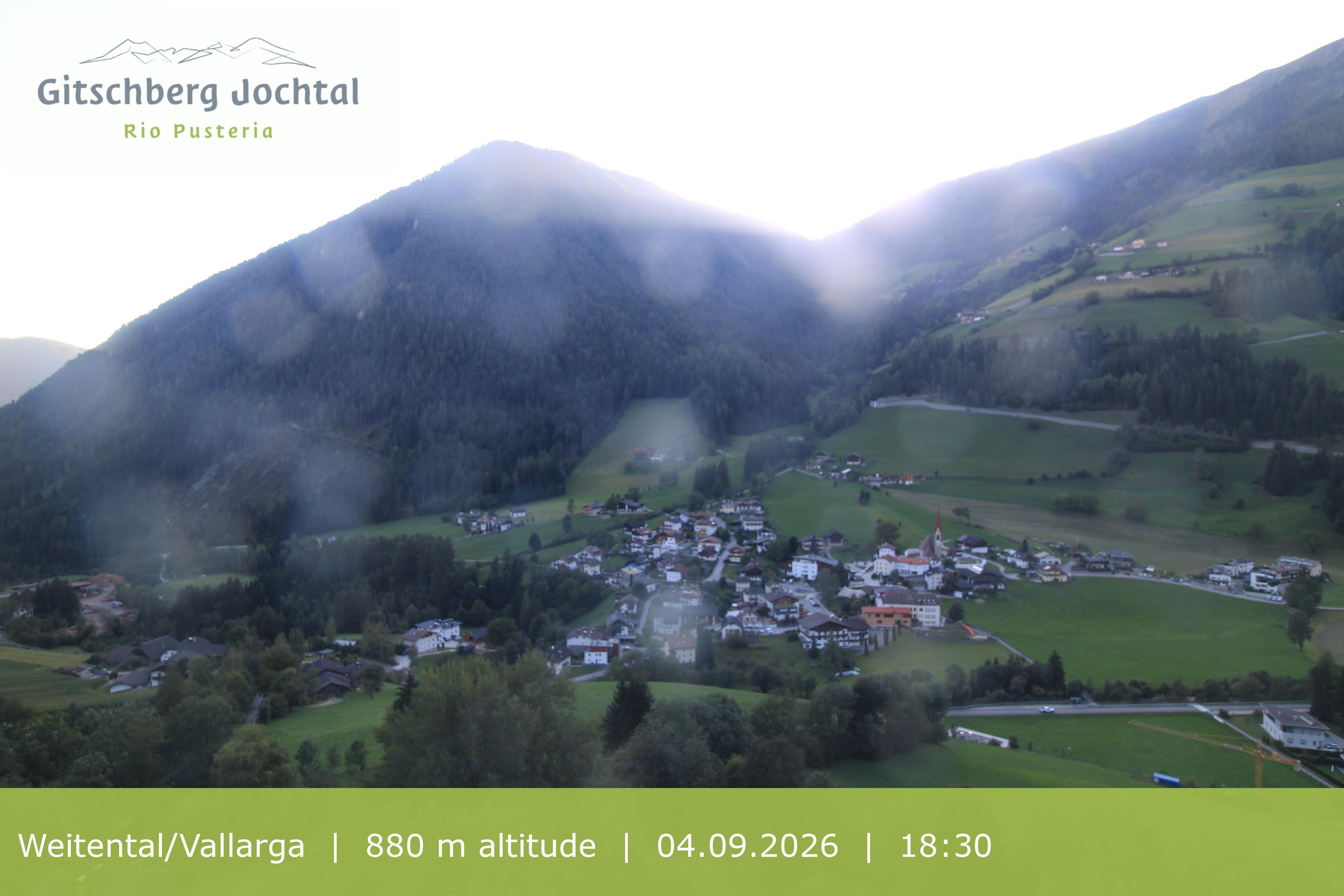 Archived image Webcam View at Weitental in Eisack Valley