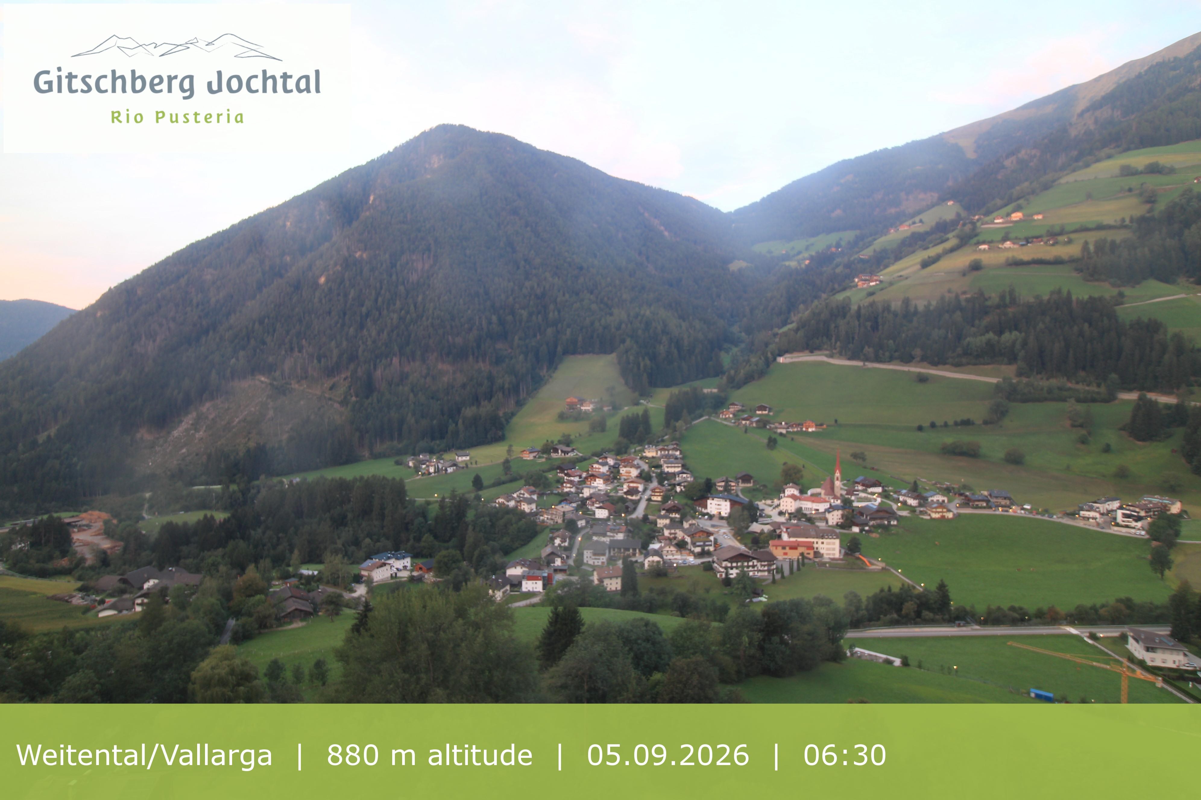 Archived image Webcam View at Weitental in Eisack Valley