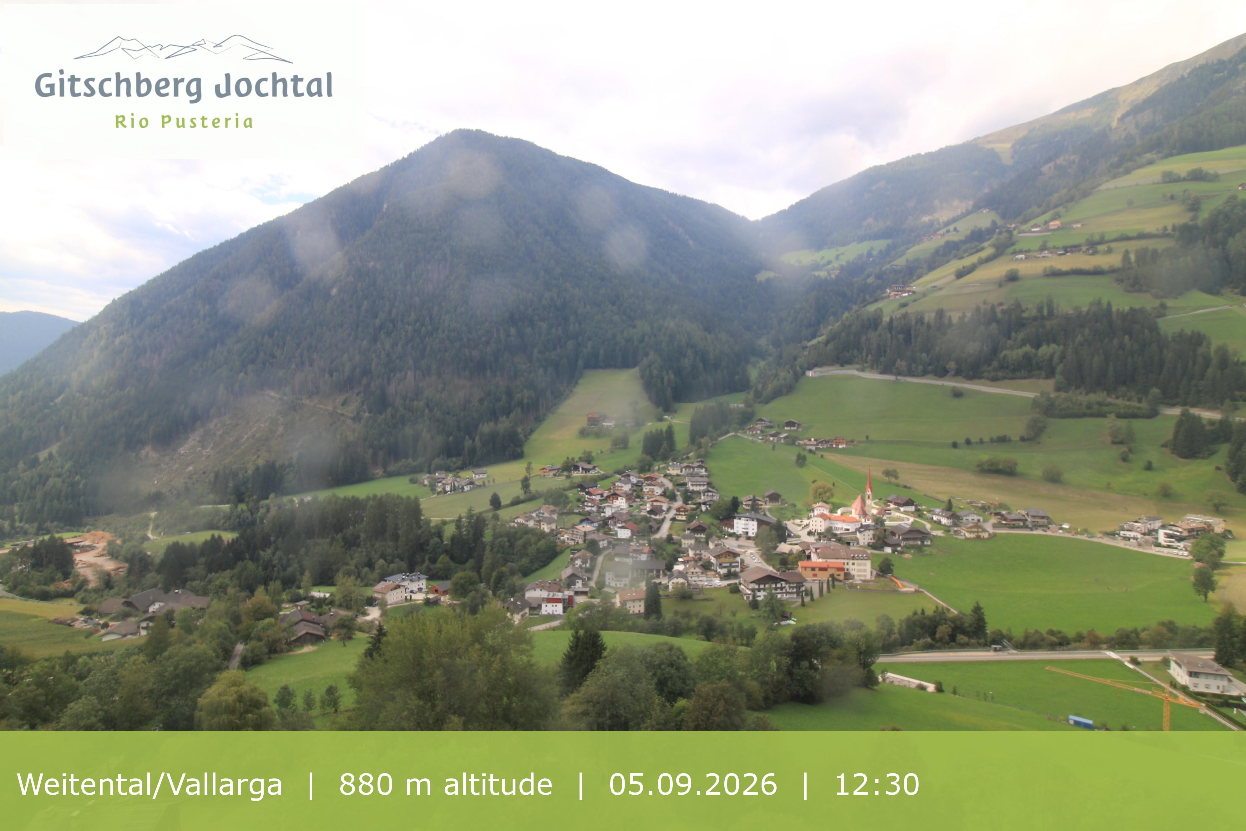 Archived image Webcam View at Weitental in Eisack Valley