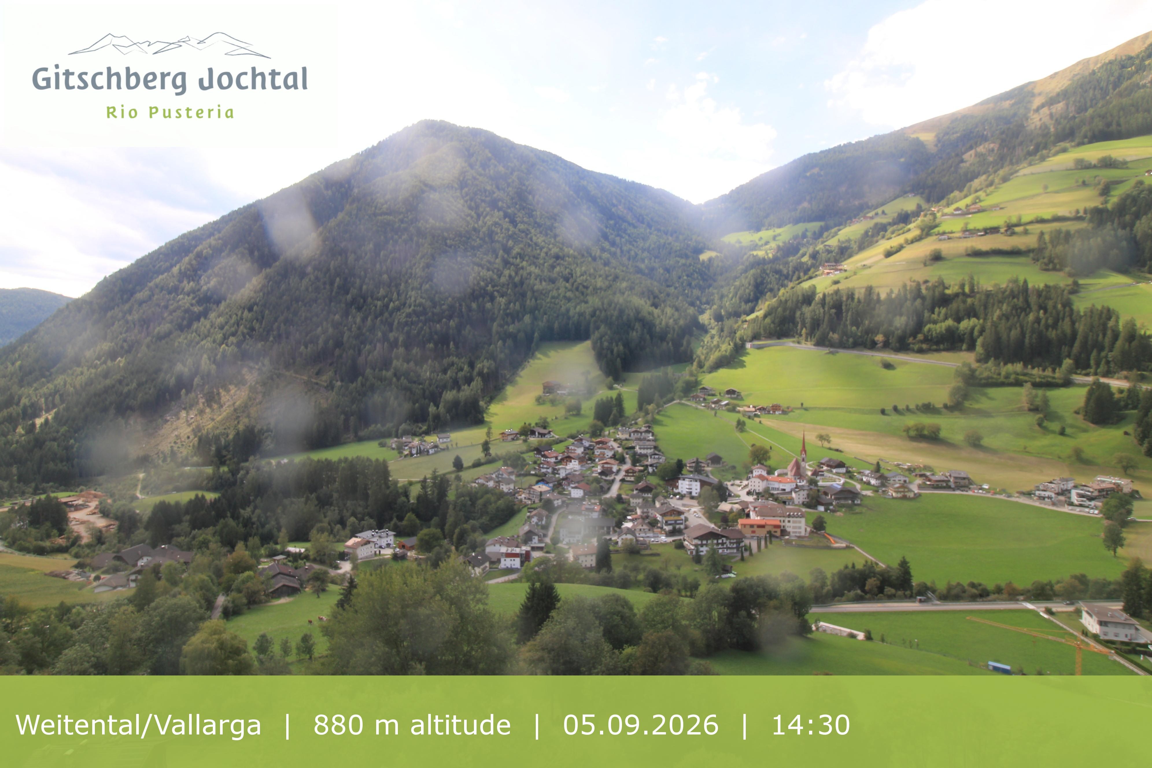 Archived image Webcam View at Weitental in Eisack Valley