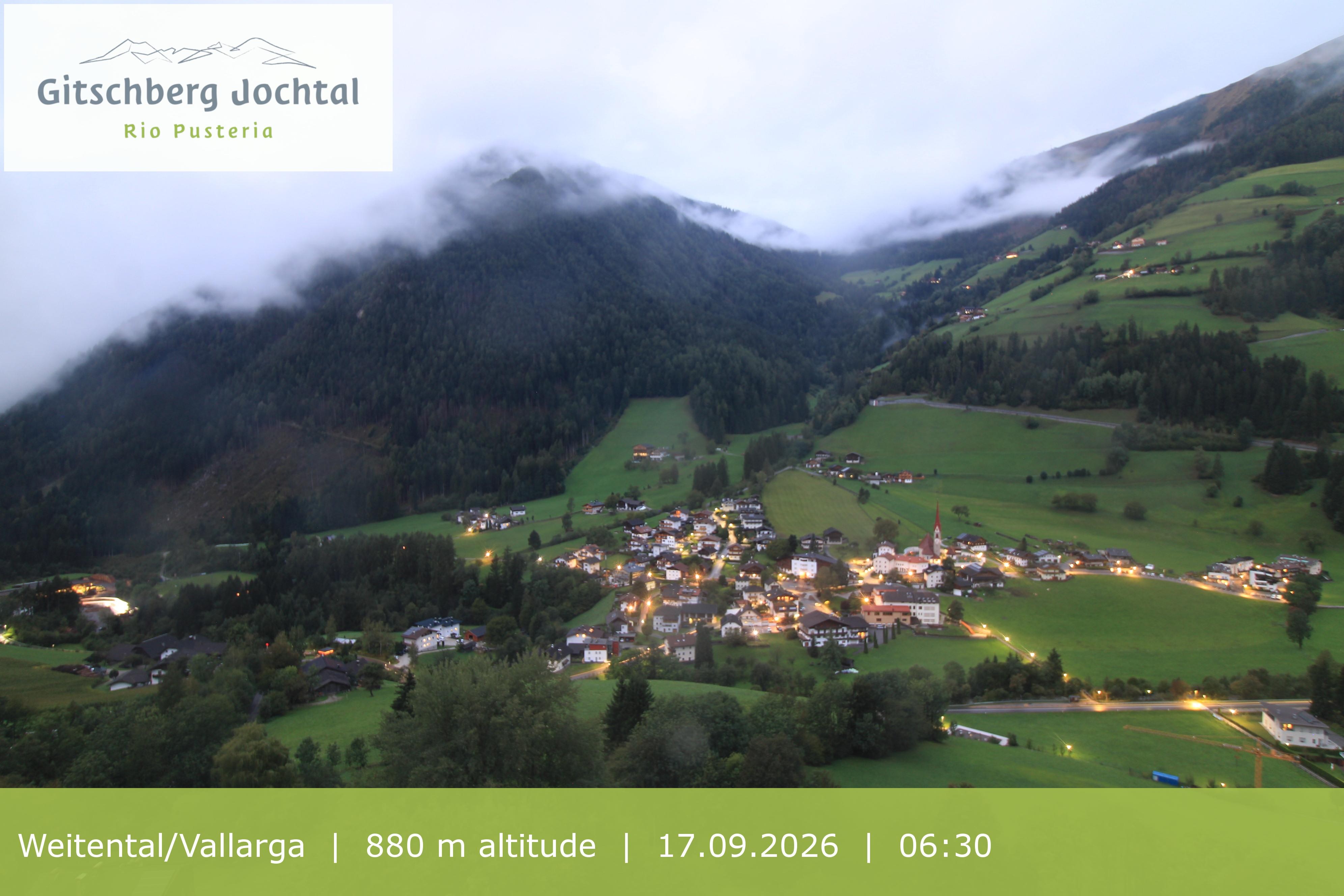 Archived image Webcam View at Weitental in Eisack Valley