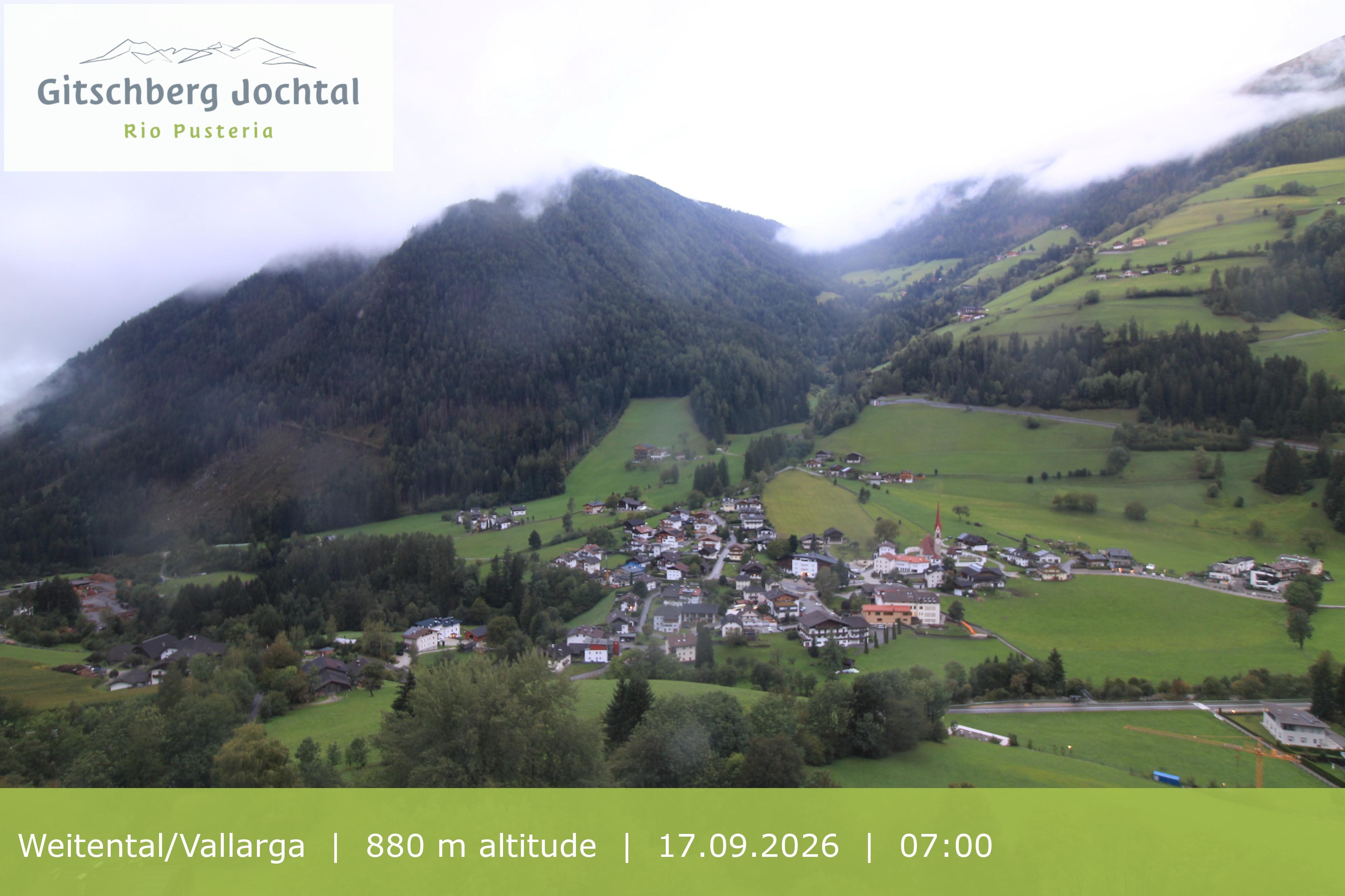 Archived image Webcam View at Weitental in Eisack Valley