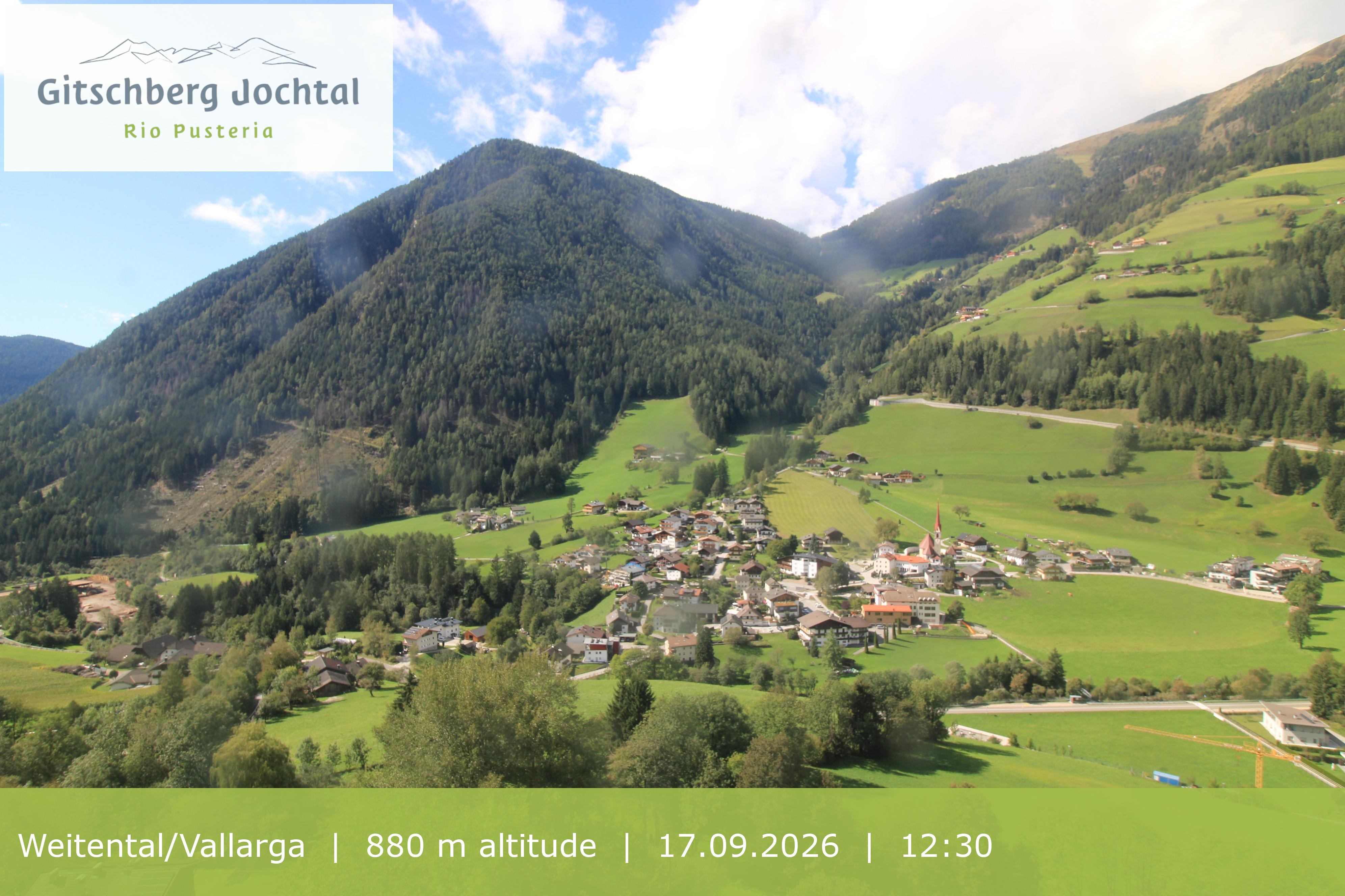 Archived image Webcam View at Weitental in Eisack Valley