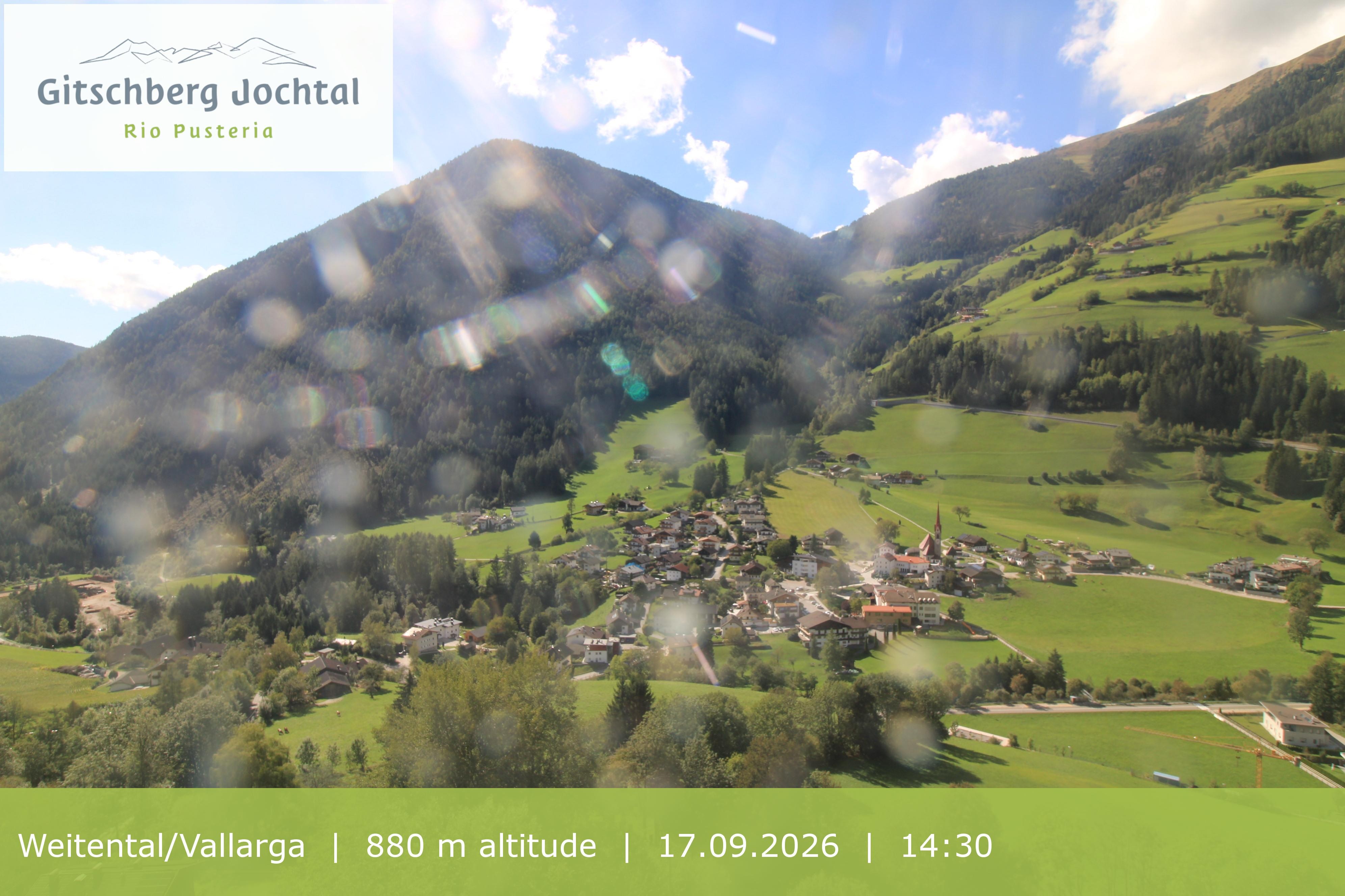 Archived image Webcam View at Weitental in Eisack Valley