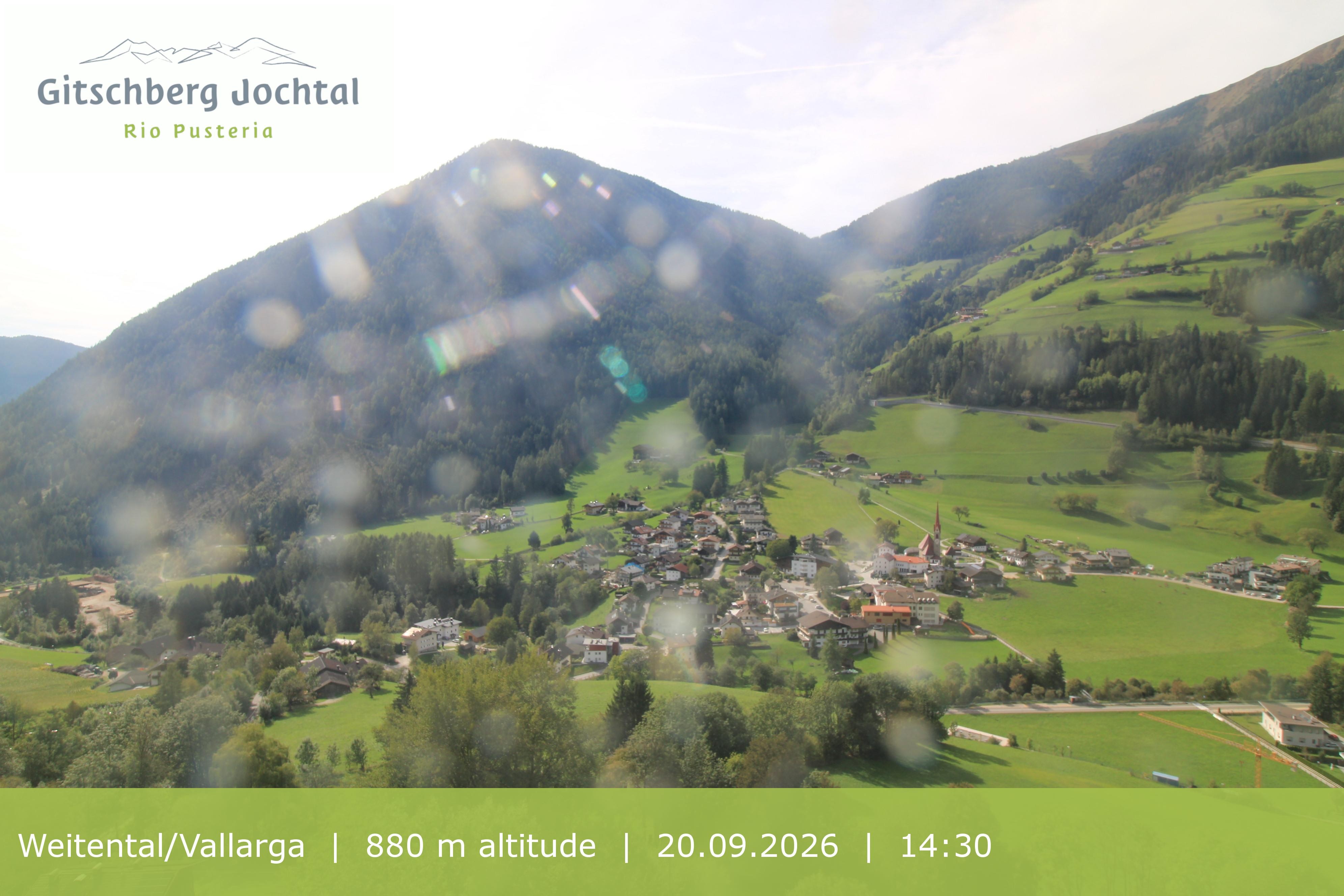Archived image Webcam View at Weitental in Eisack Valley