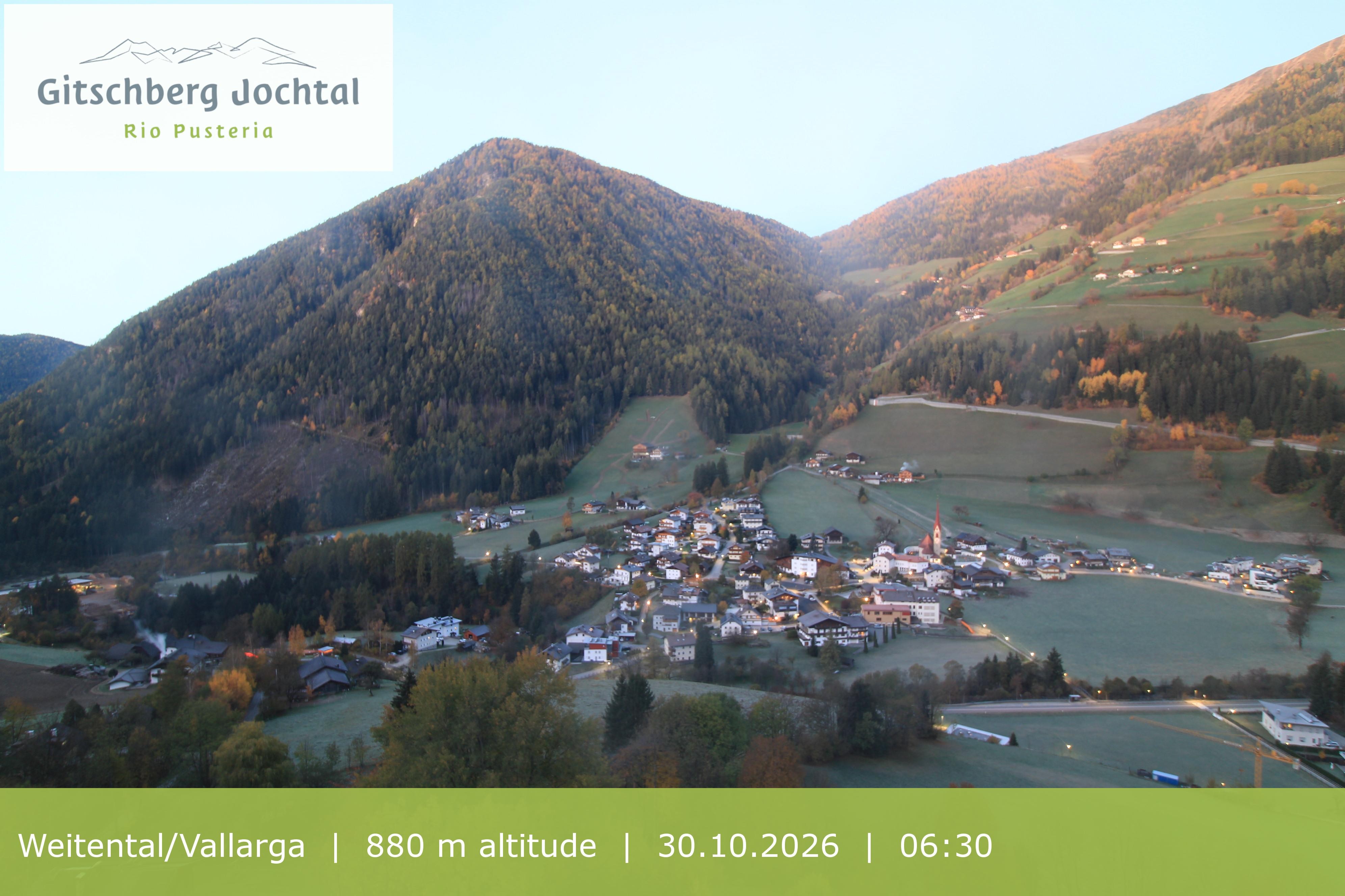 Archived image Webcam View at Weitental in Eisack Valley