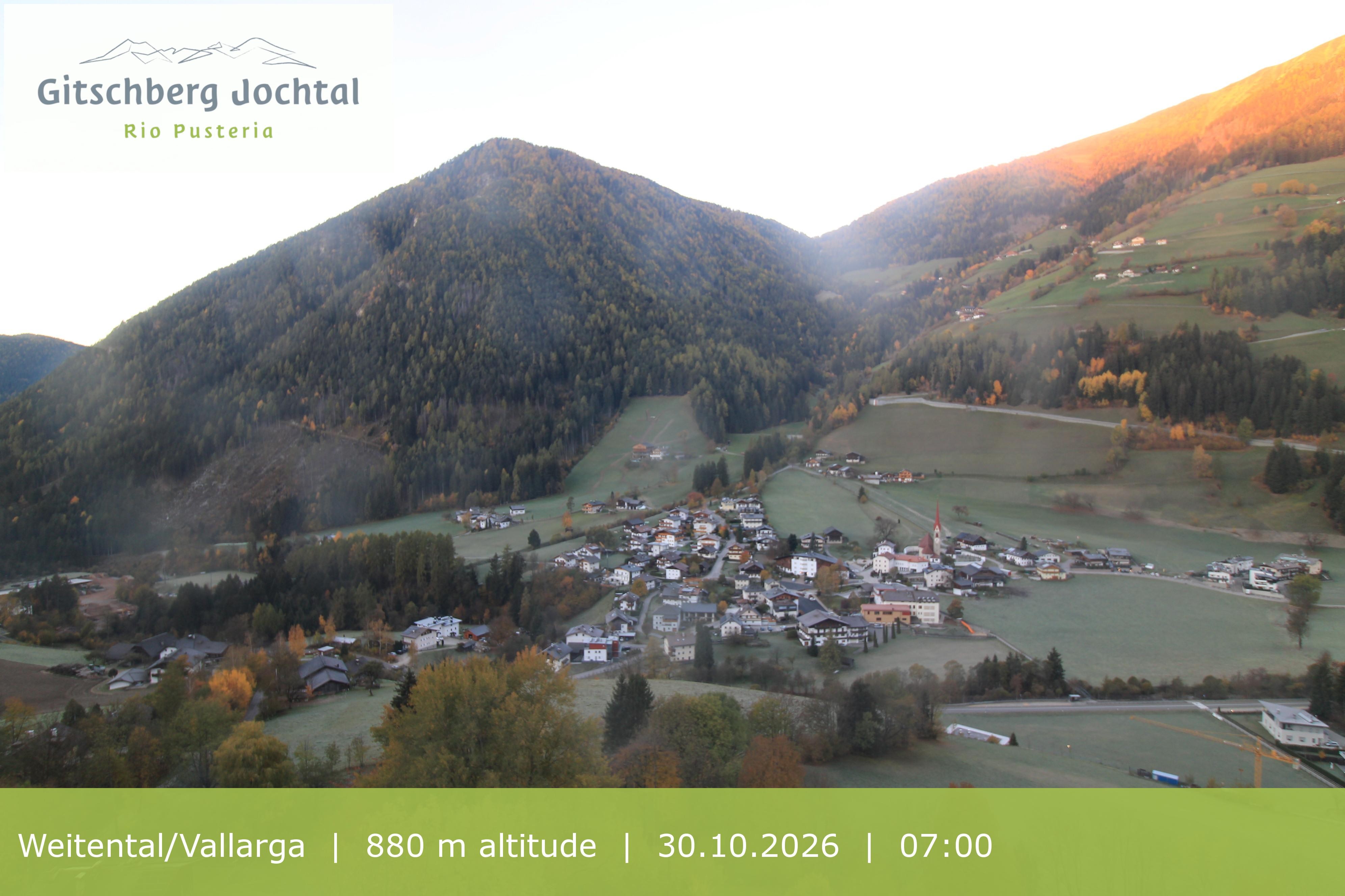 Archived image Webcam View at Weitental in Eisack Valley