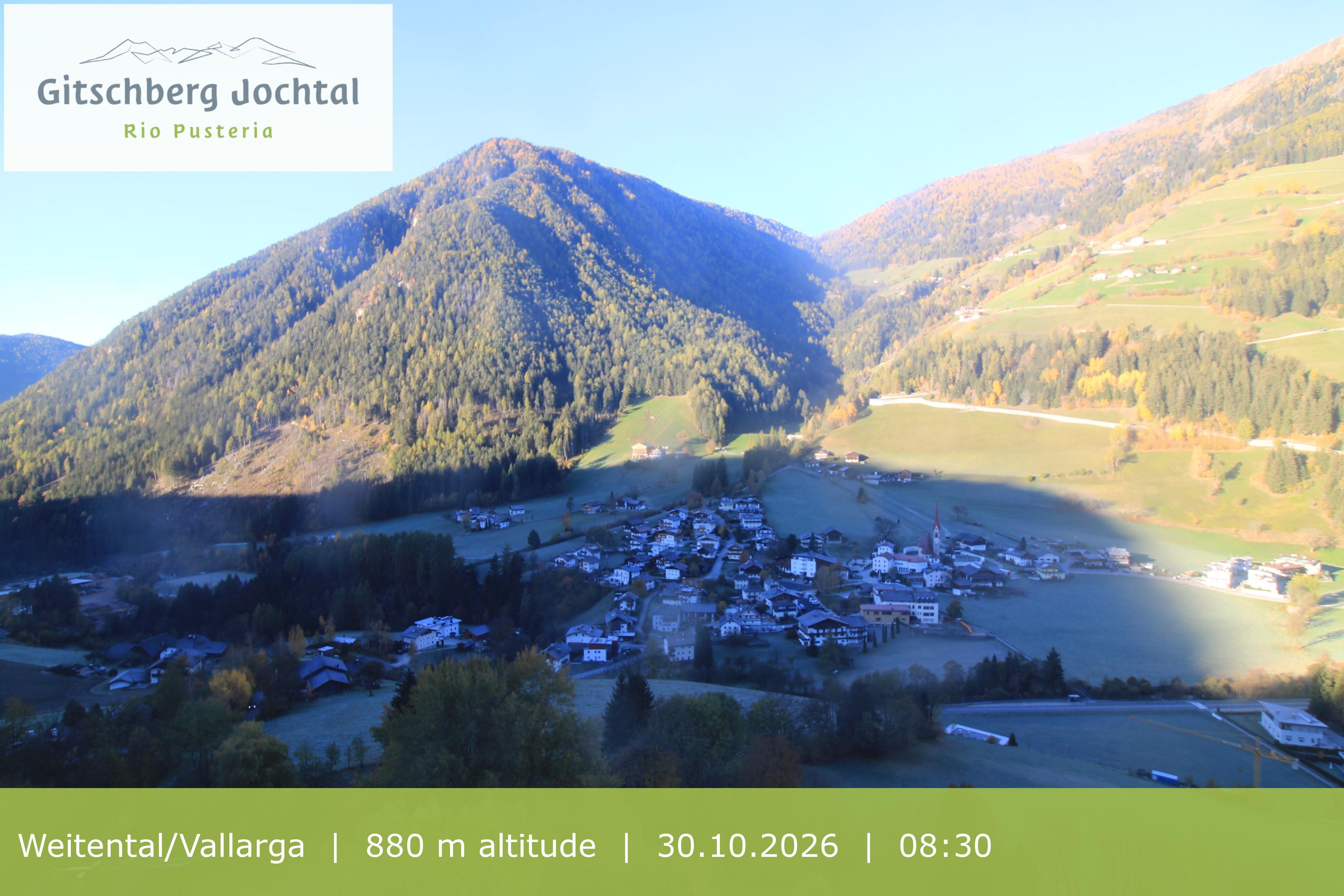 Archived image Webcam View at Weitental in Eisack Valley