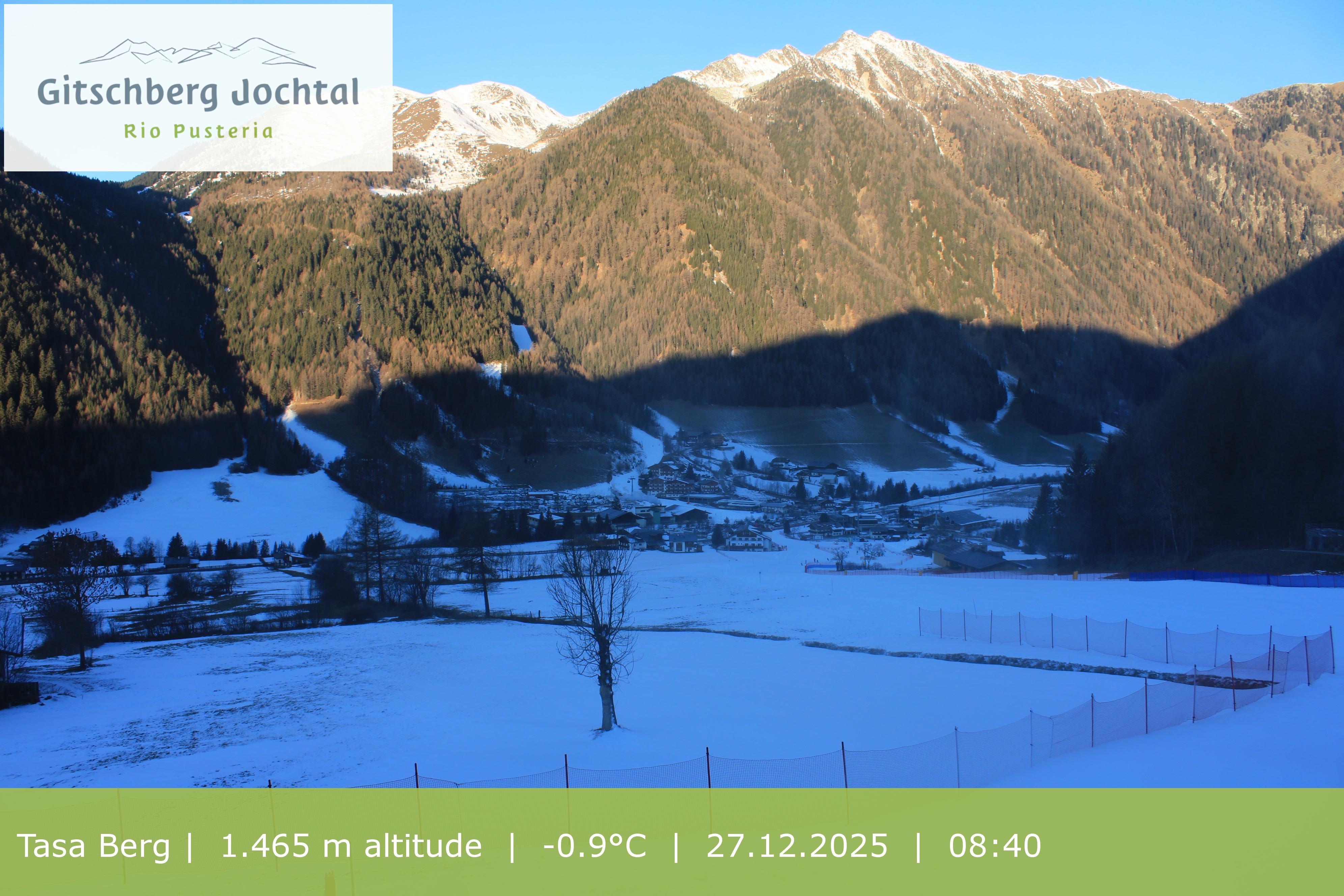 Archiv Foto Webcam: Blick auf den Gitschberg