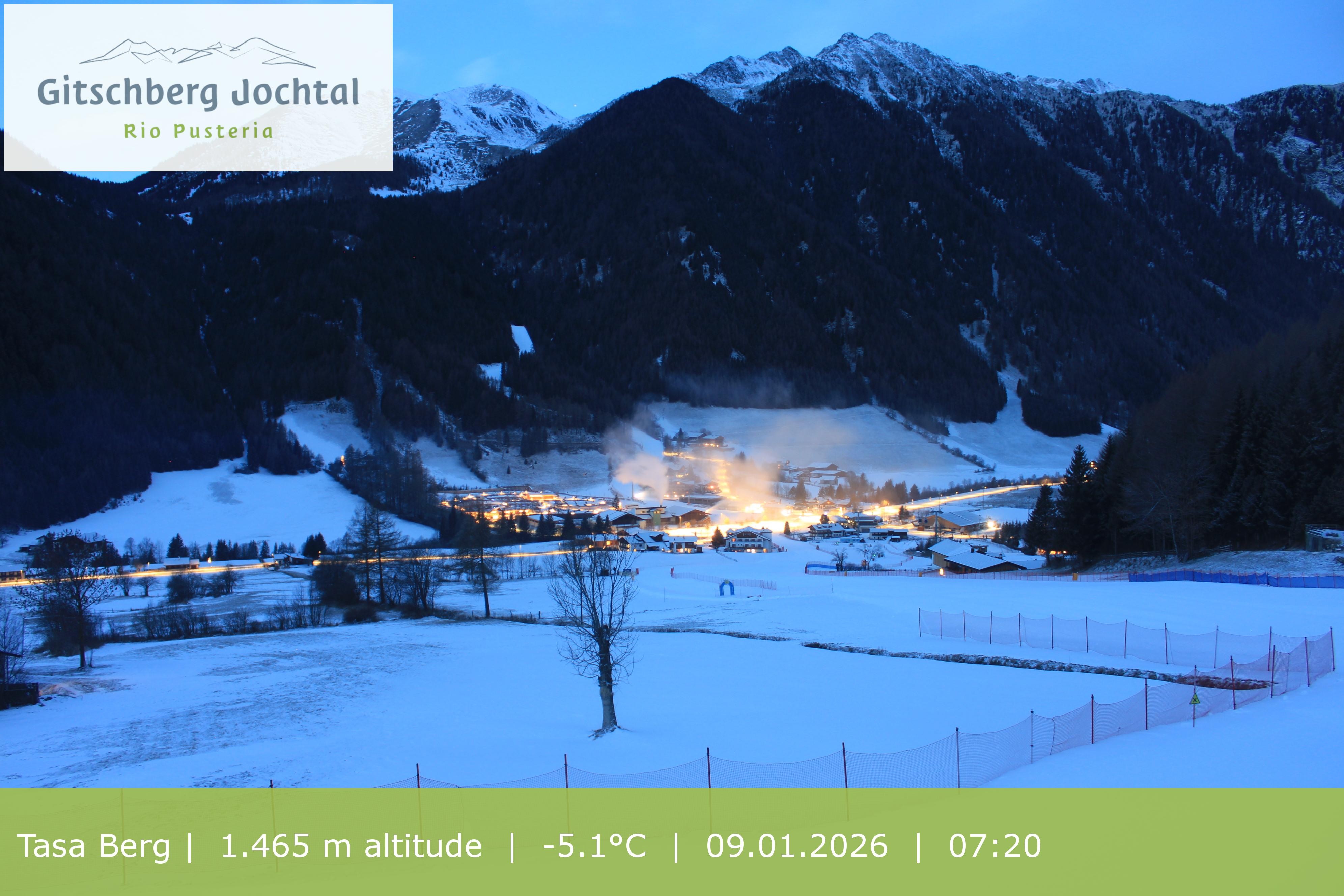 Archiv Foto Webcam: Blick auf den Gitschberg