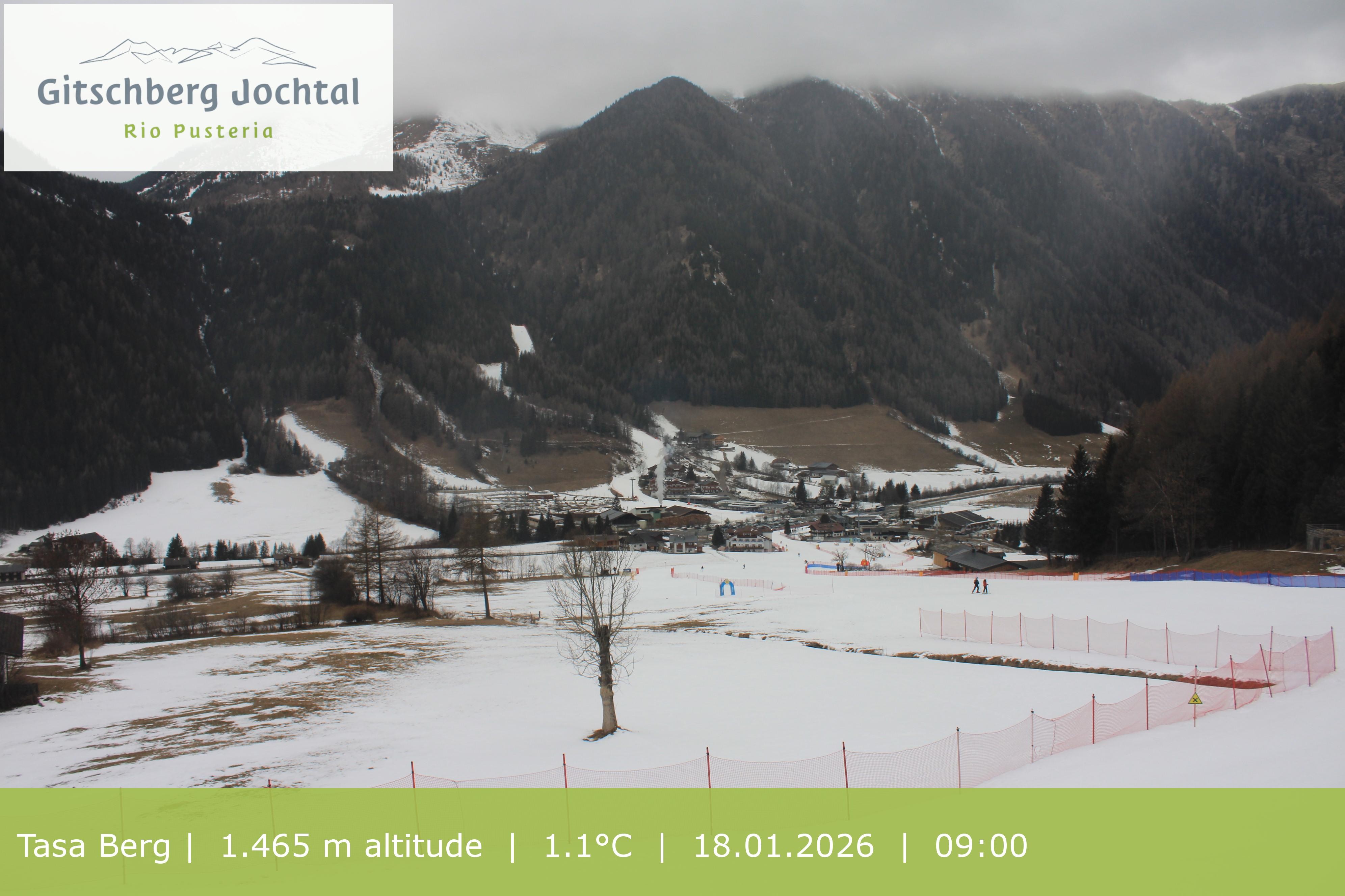 Archiv Foto Webcam: Blick auf den Gitschberg