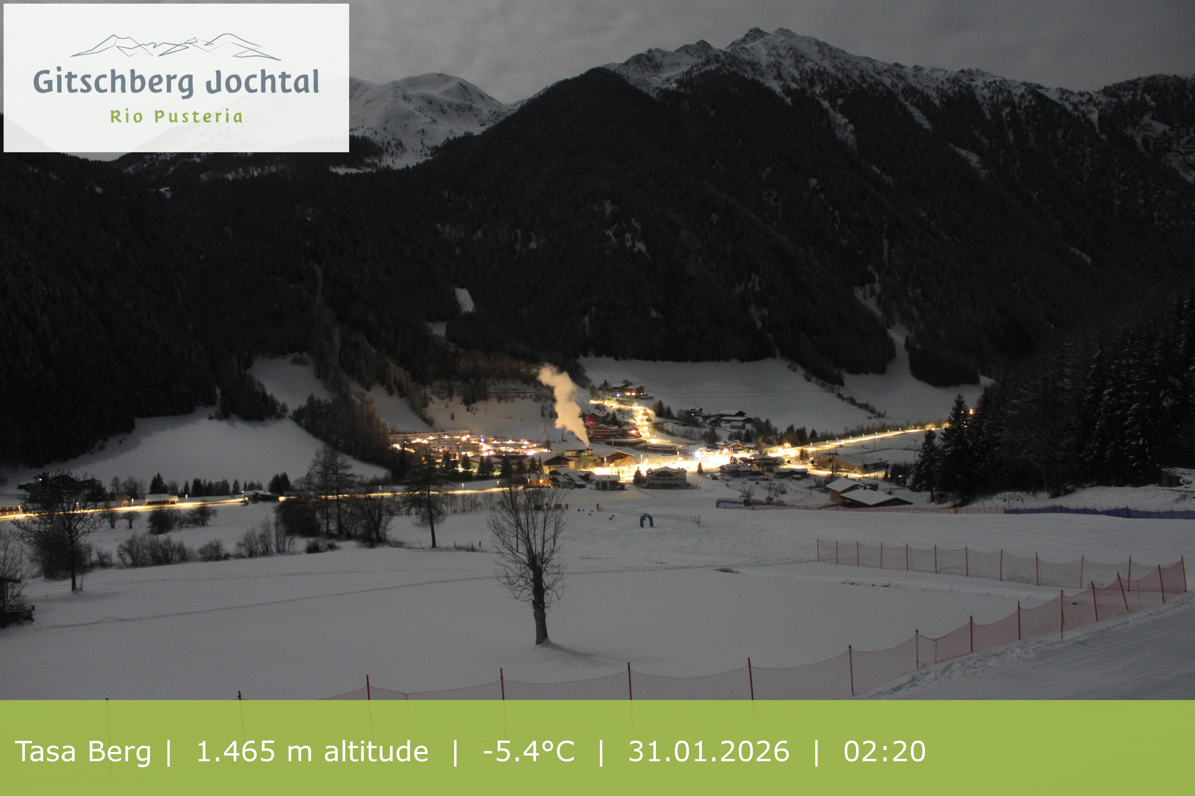 Archived image Webcam: View at Gitschberg Mountain