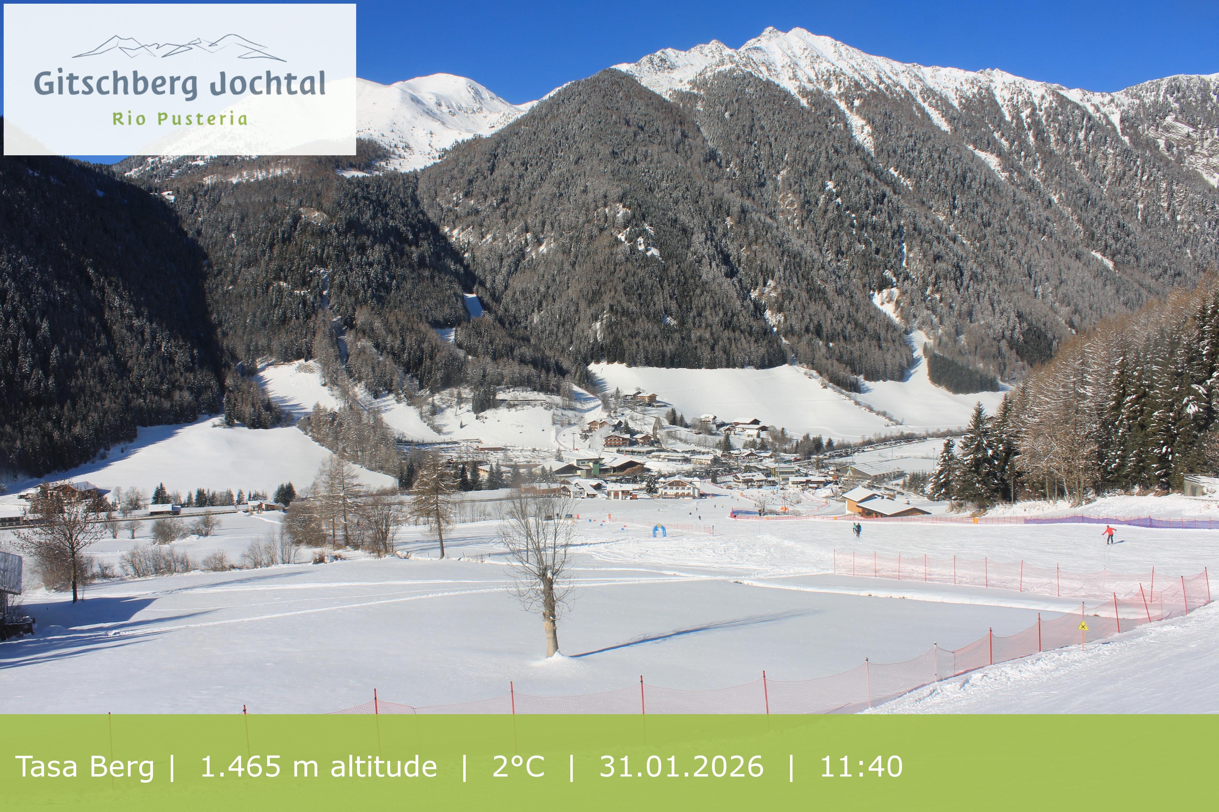 Archived image Webcam: View at Gitschberg Mountain