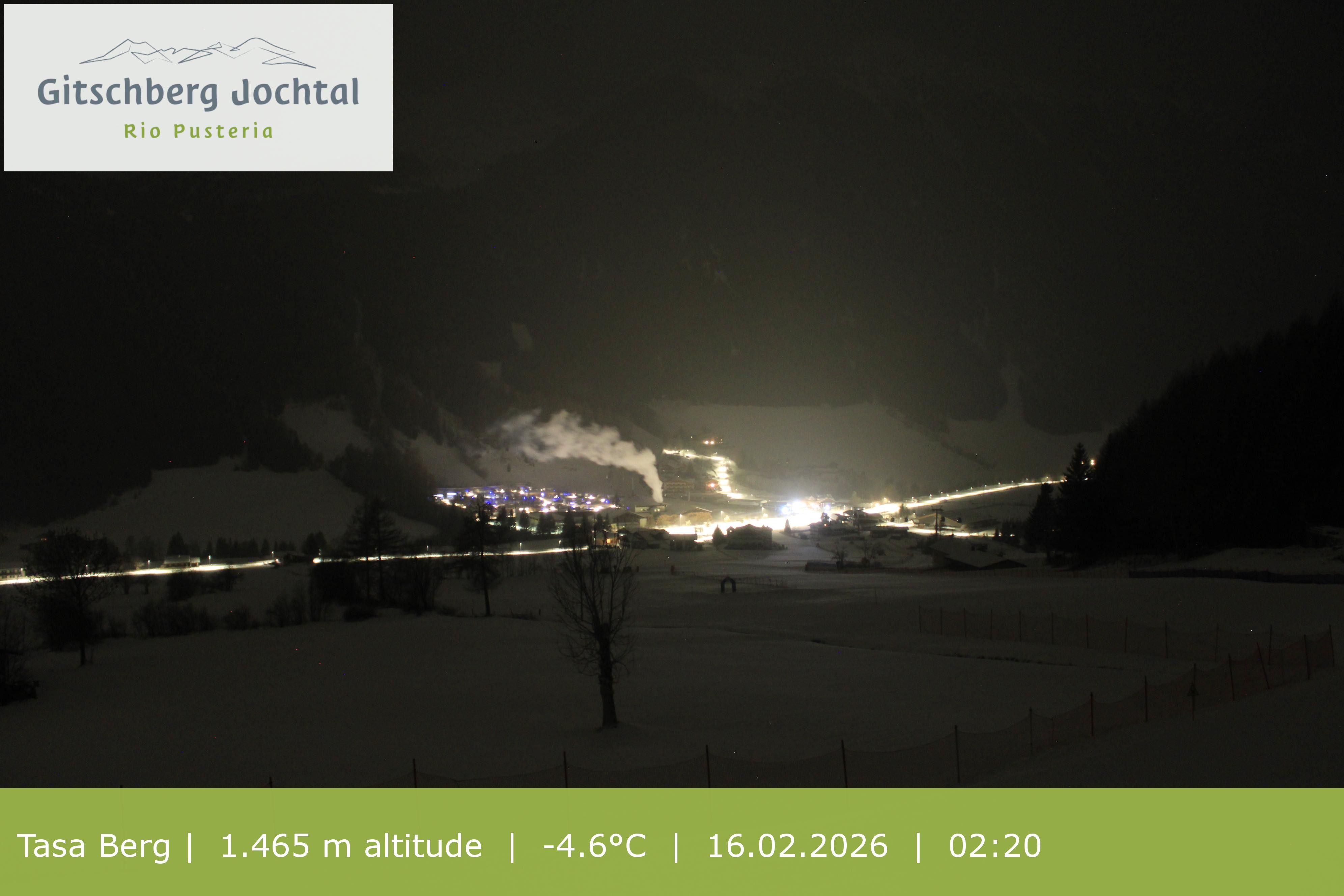 Archived image Webcam: View at Gitschberg Mountain