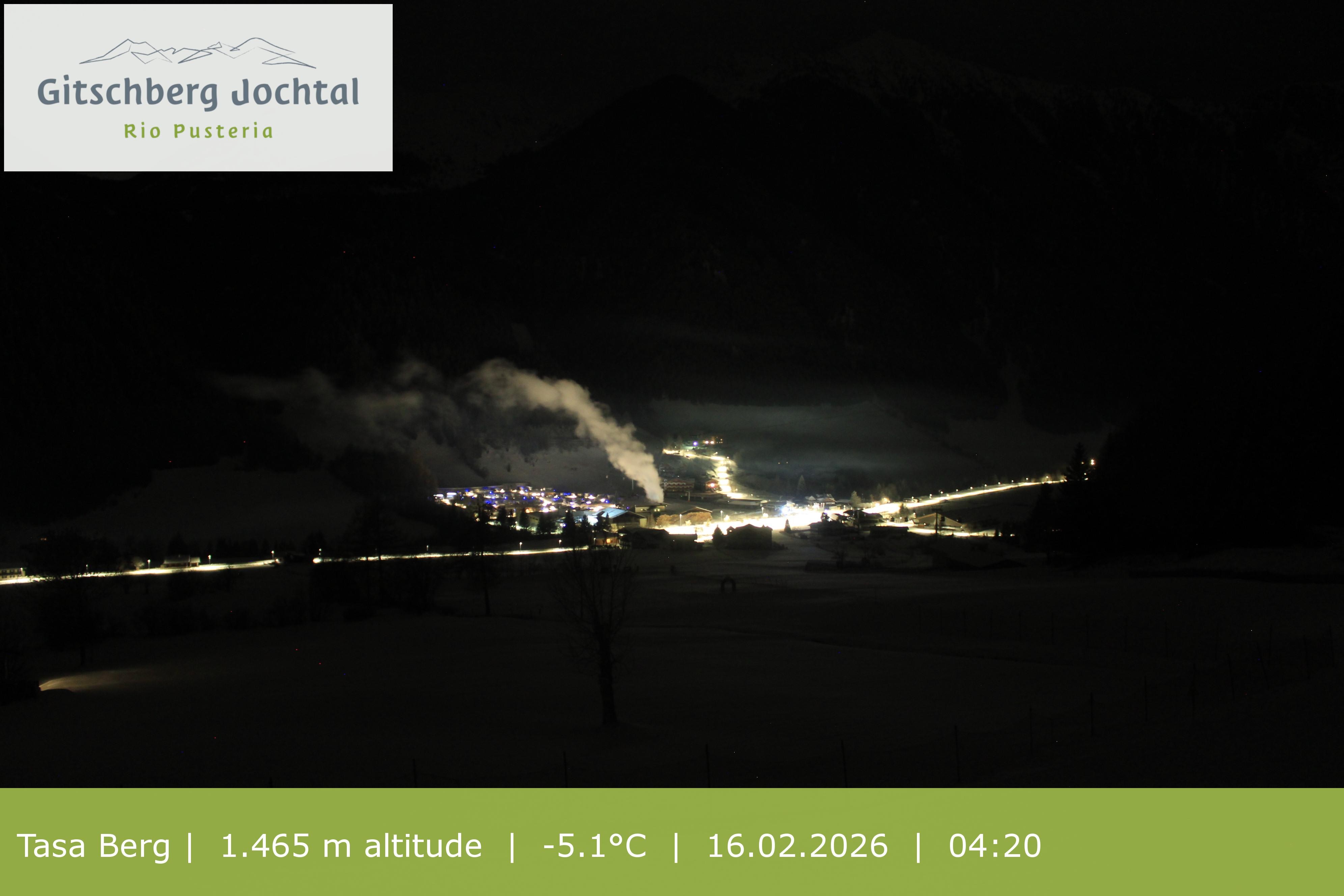 Archived image Webcam: View at Gitschberg Mountain