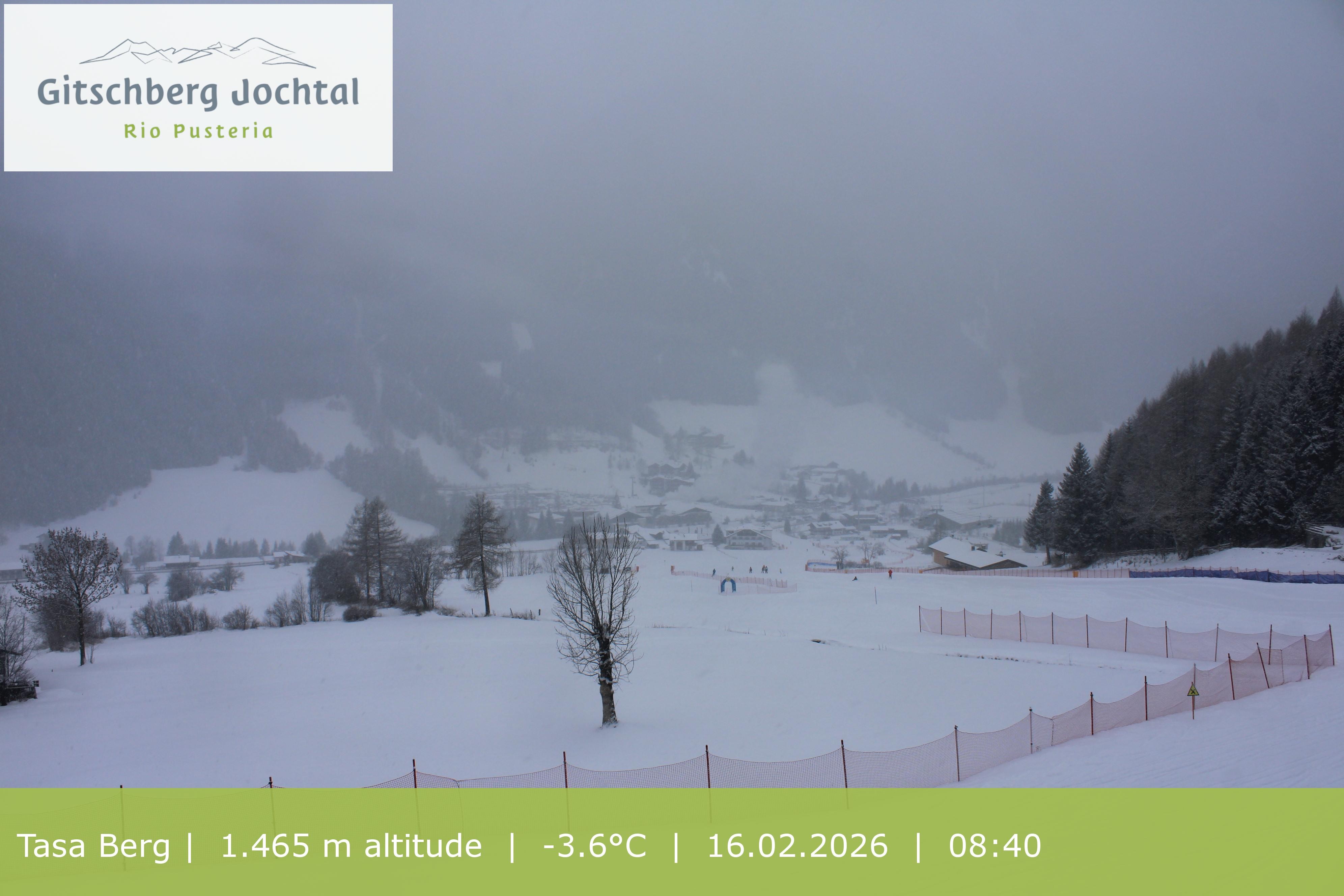 Archived image Webcam: View at Gitschberg Mountain