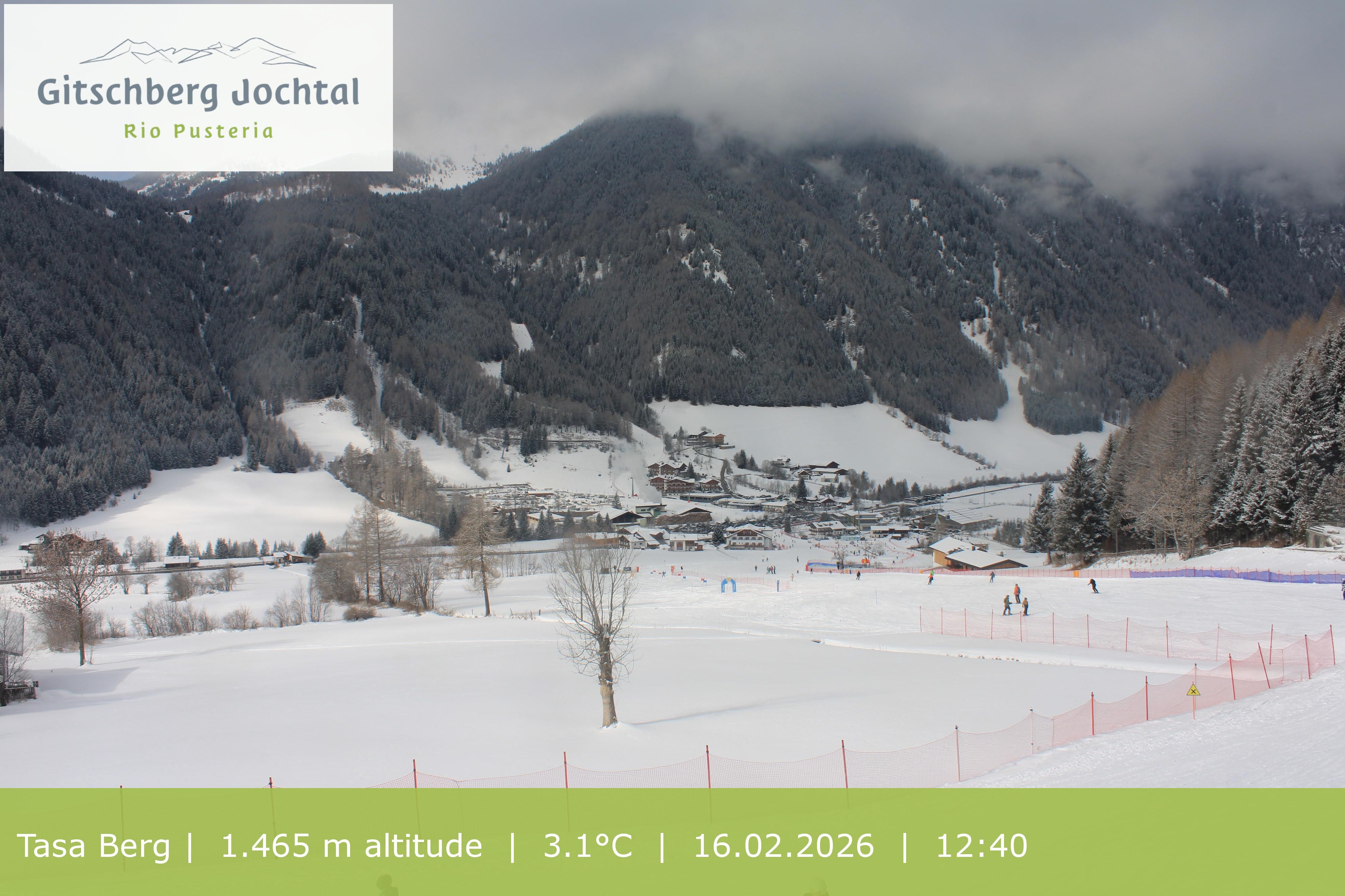 Archived image Webcam: View at Gitschberg Mountain