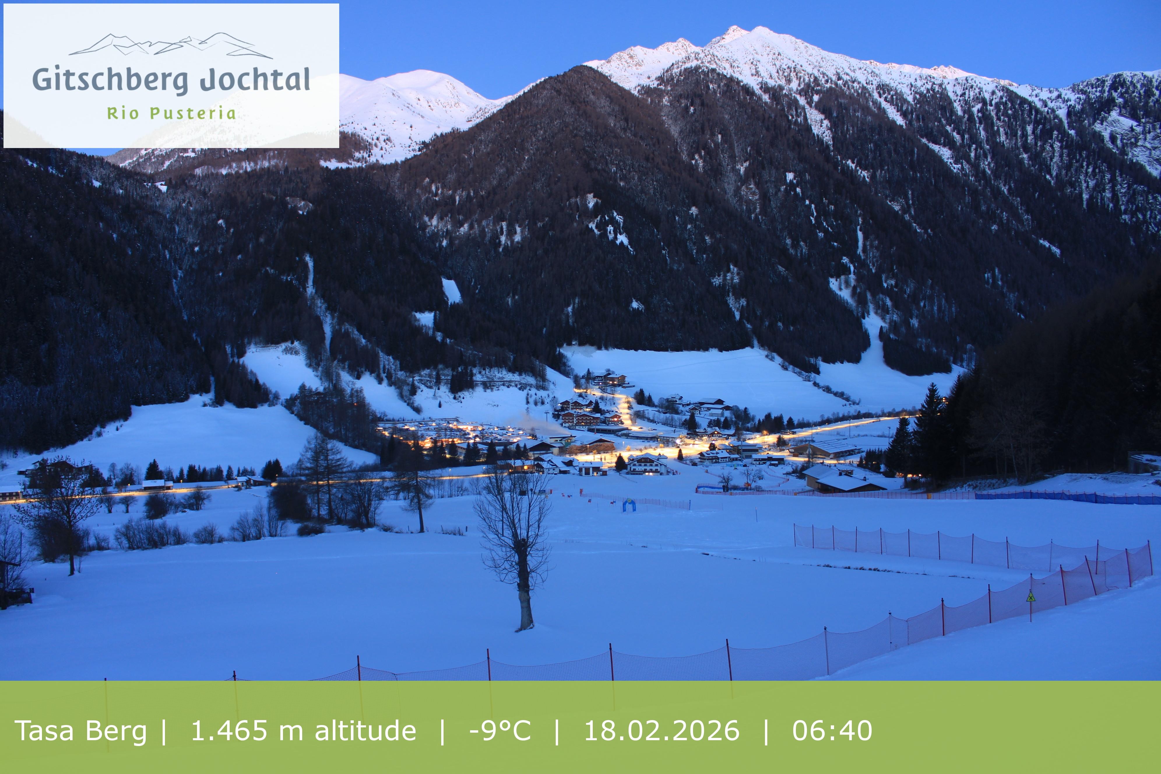 Archiv Foto Webcam: Blick auf den Gitschberg