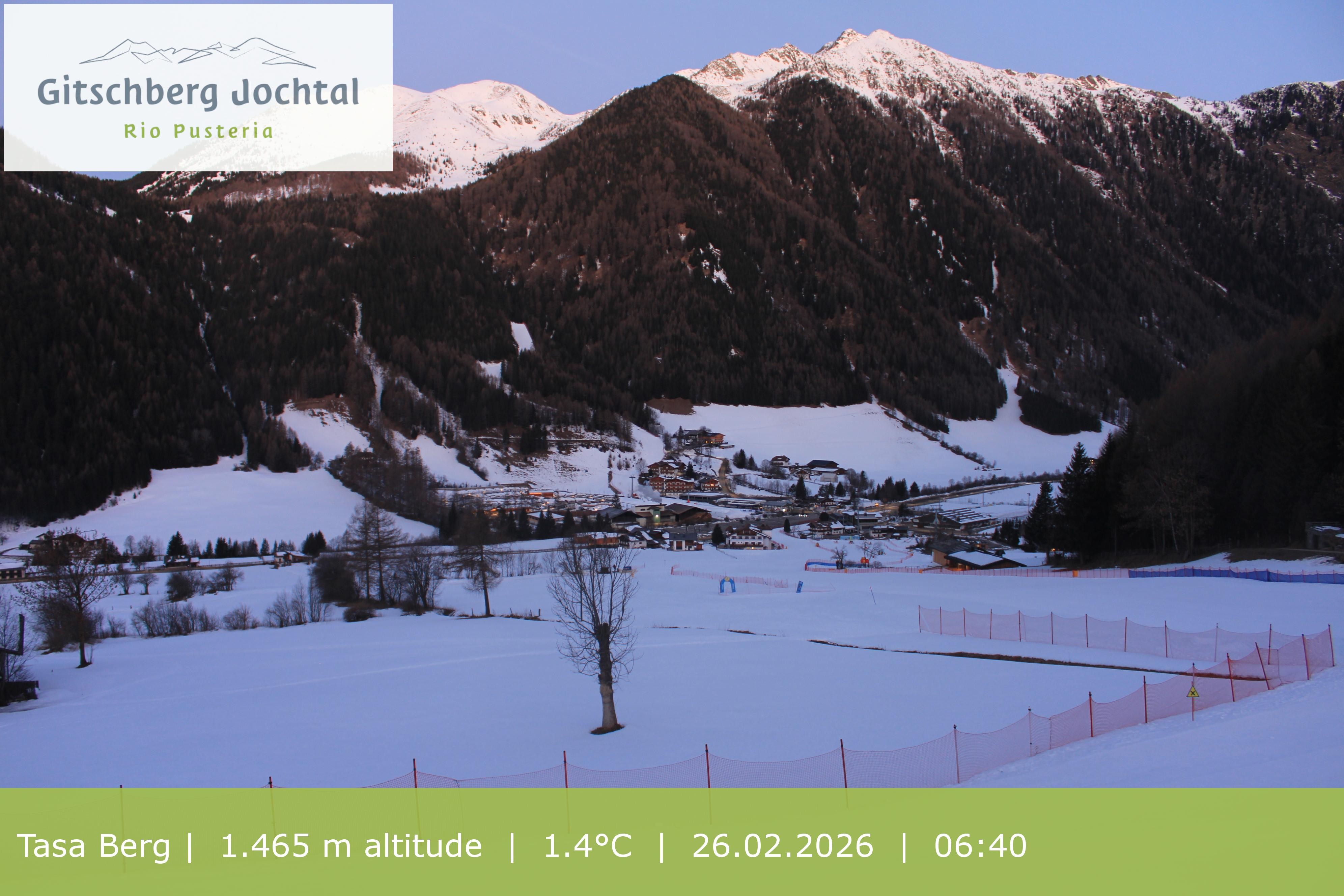 Archiv Foto Webcam: Blick auf den Gitschberg