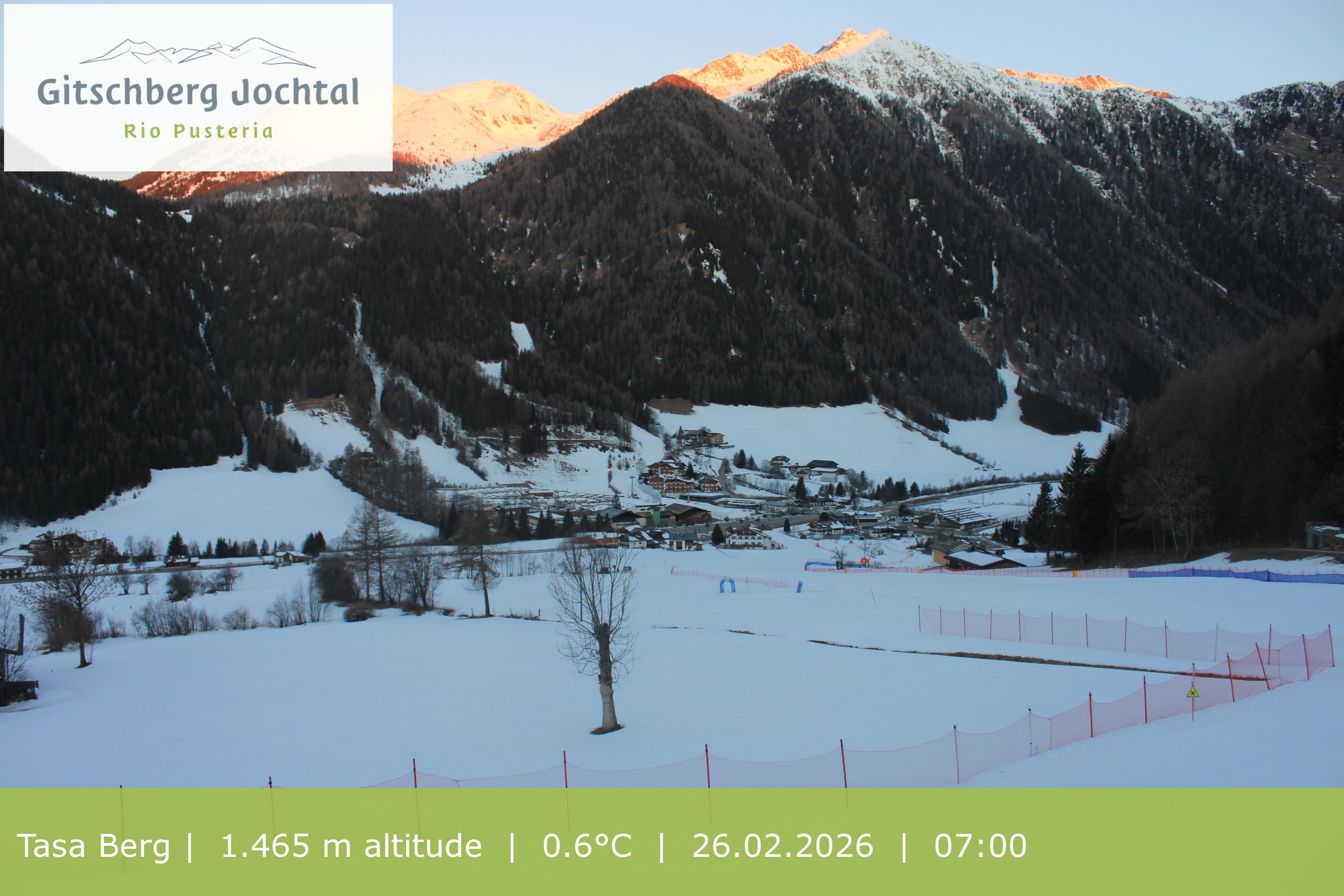 Archiv Foto Webcam: Blick auf den Gitschberg