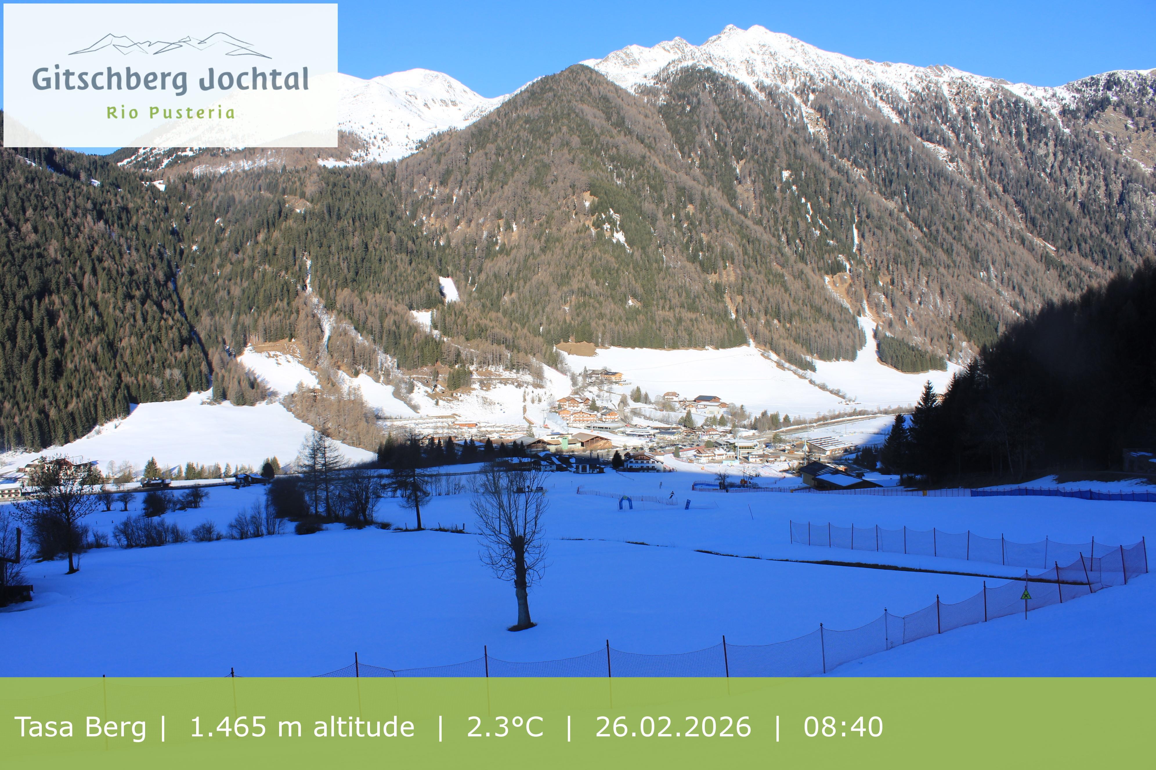 Archiv Foto Webcam: Blick auf den Gitschberg