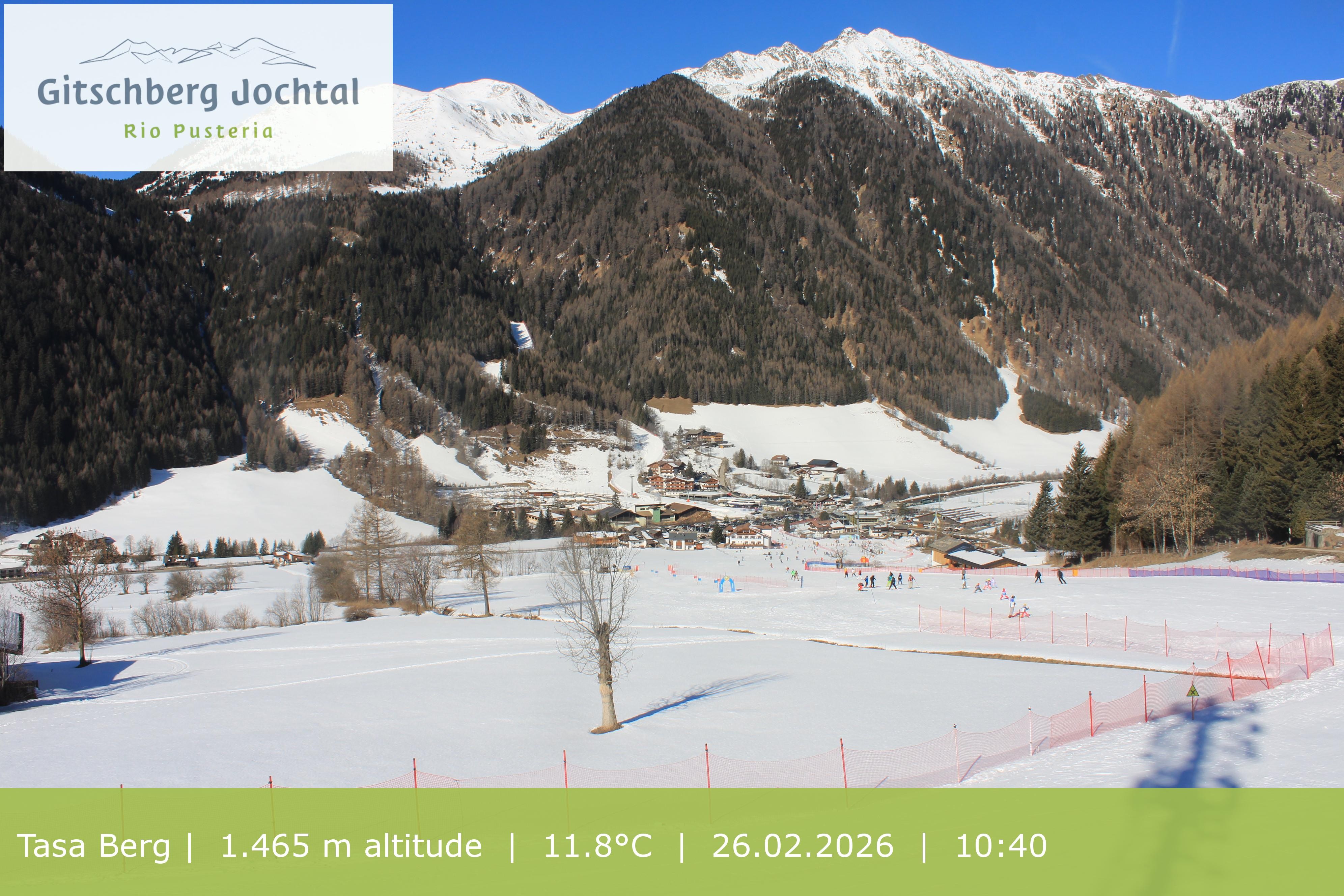 Archiv Foto Webcam: Blick auf den Gitschberg