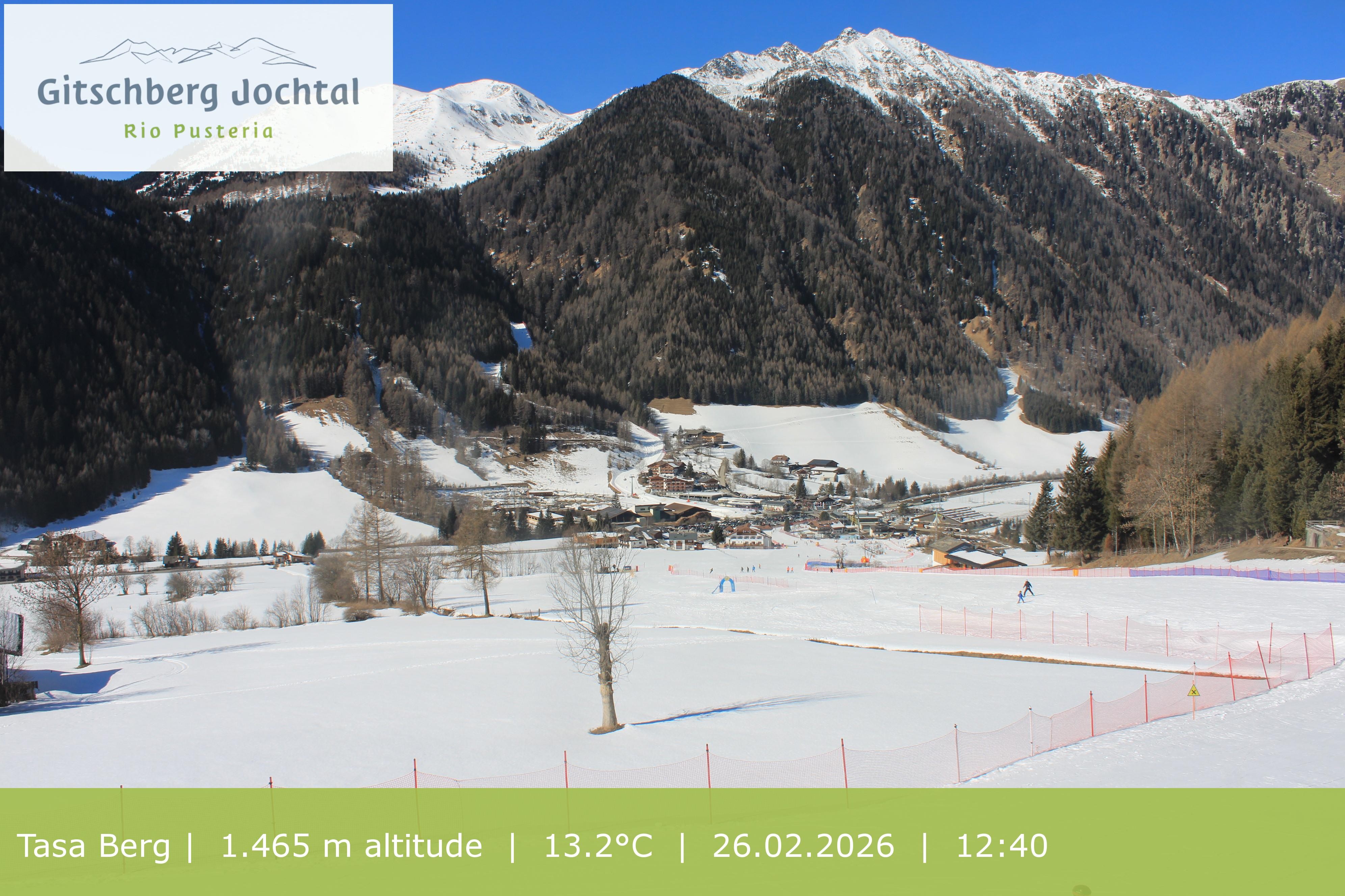 Archiv Foto Webcam: Blick auf den Gitschberg