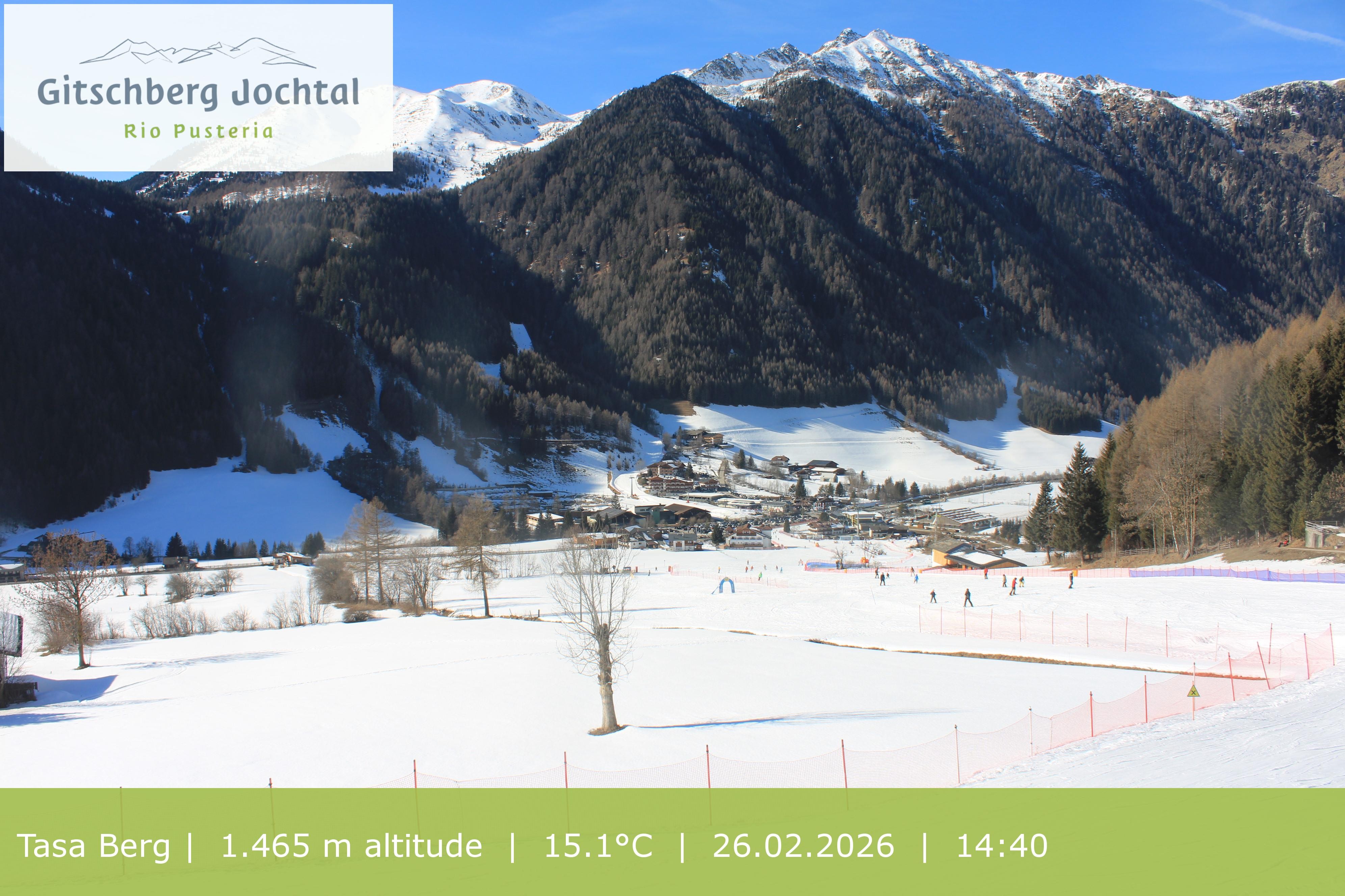 Archiv Foto Webcam: Blick auf den Gitschberg