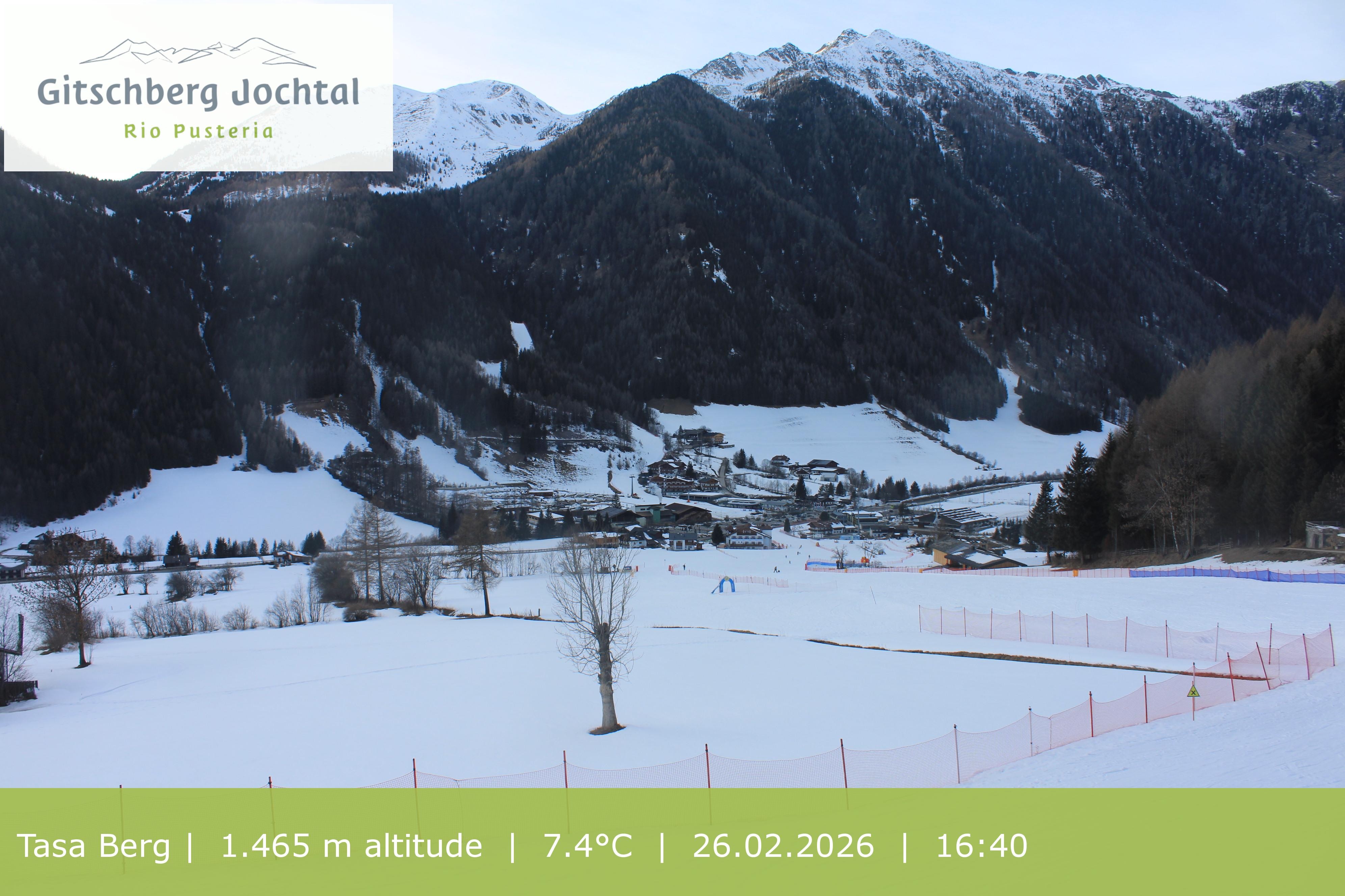 Archiv Foto Webcam: Blick auf den Gitschberg