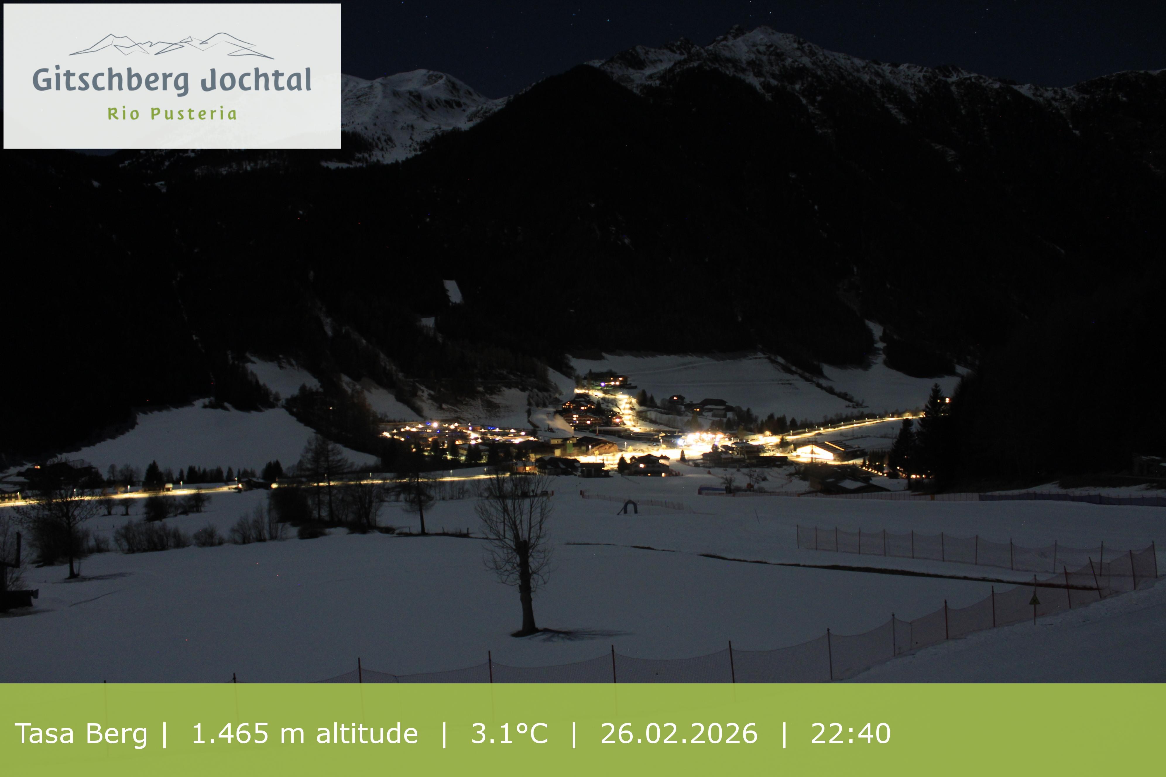 Archived image Webcam: View at Gitschberg Mountain