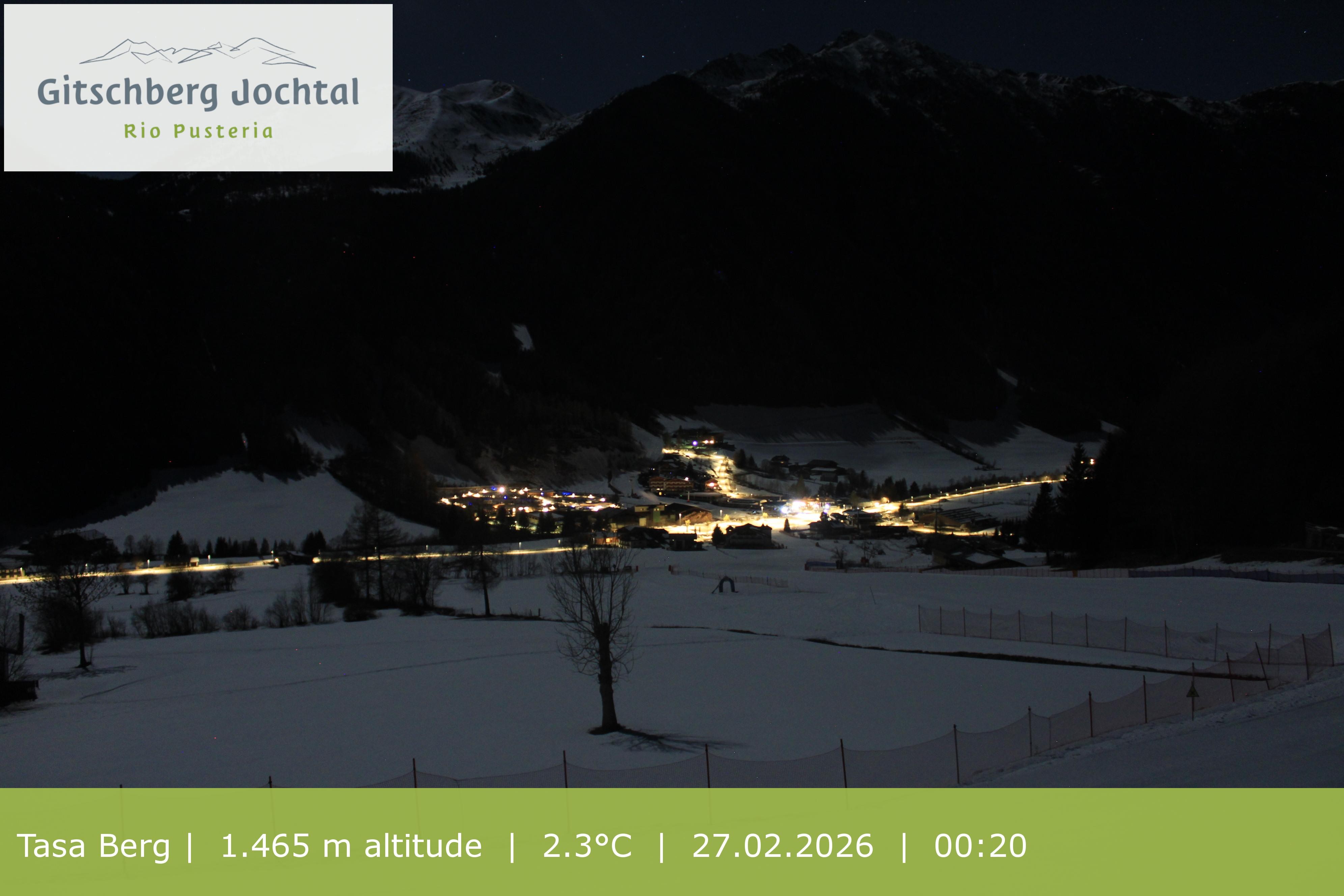 Archived image Webcam: View at Gitschberg Mountain