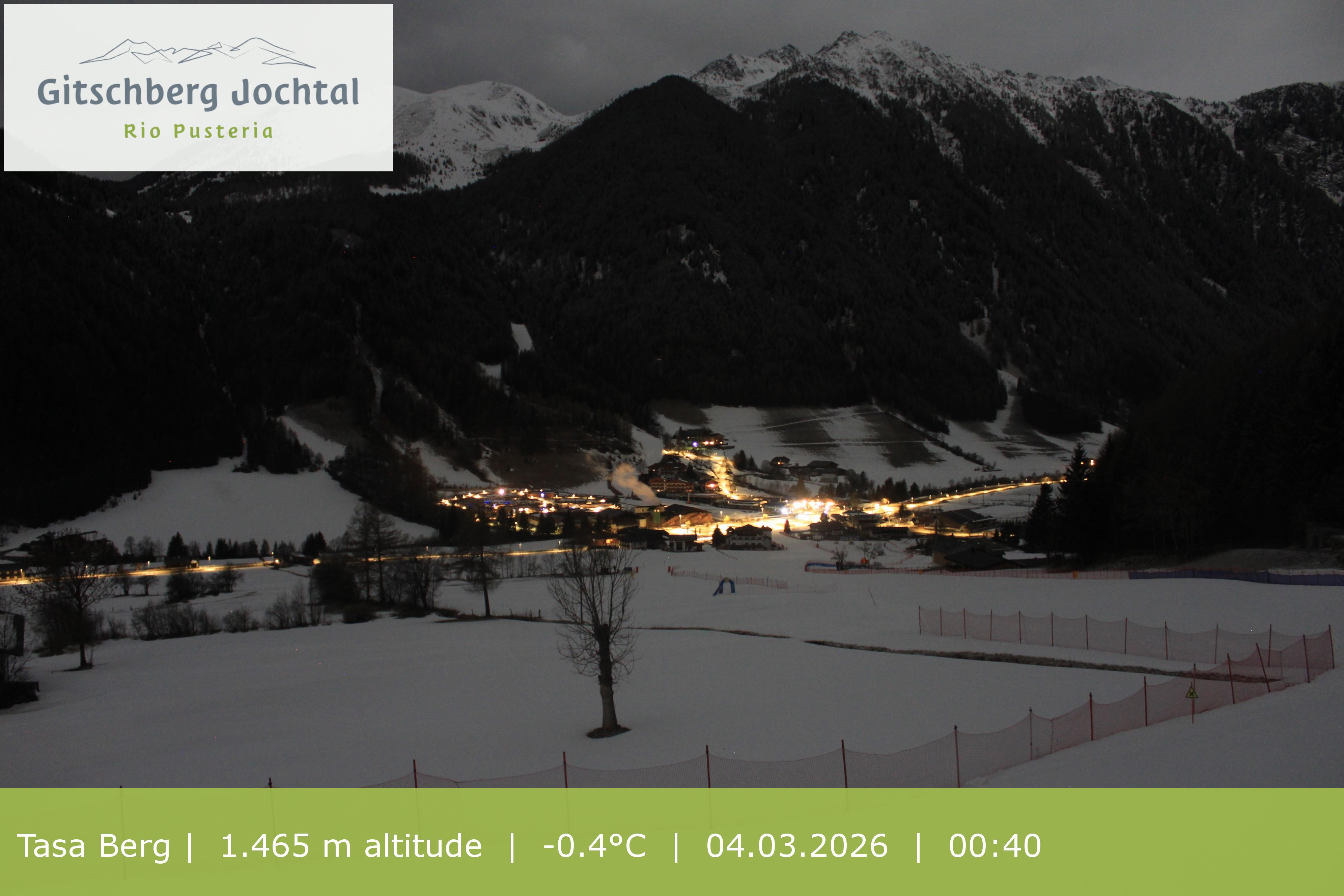 Archived image Webcam: View at Gitschberg Mountain