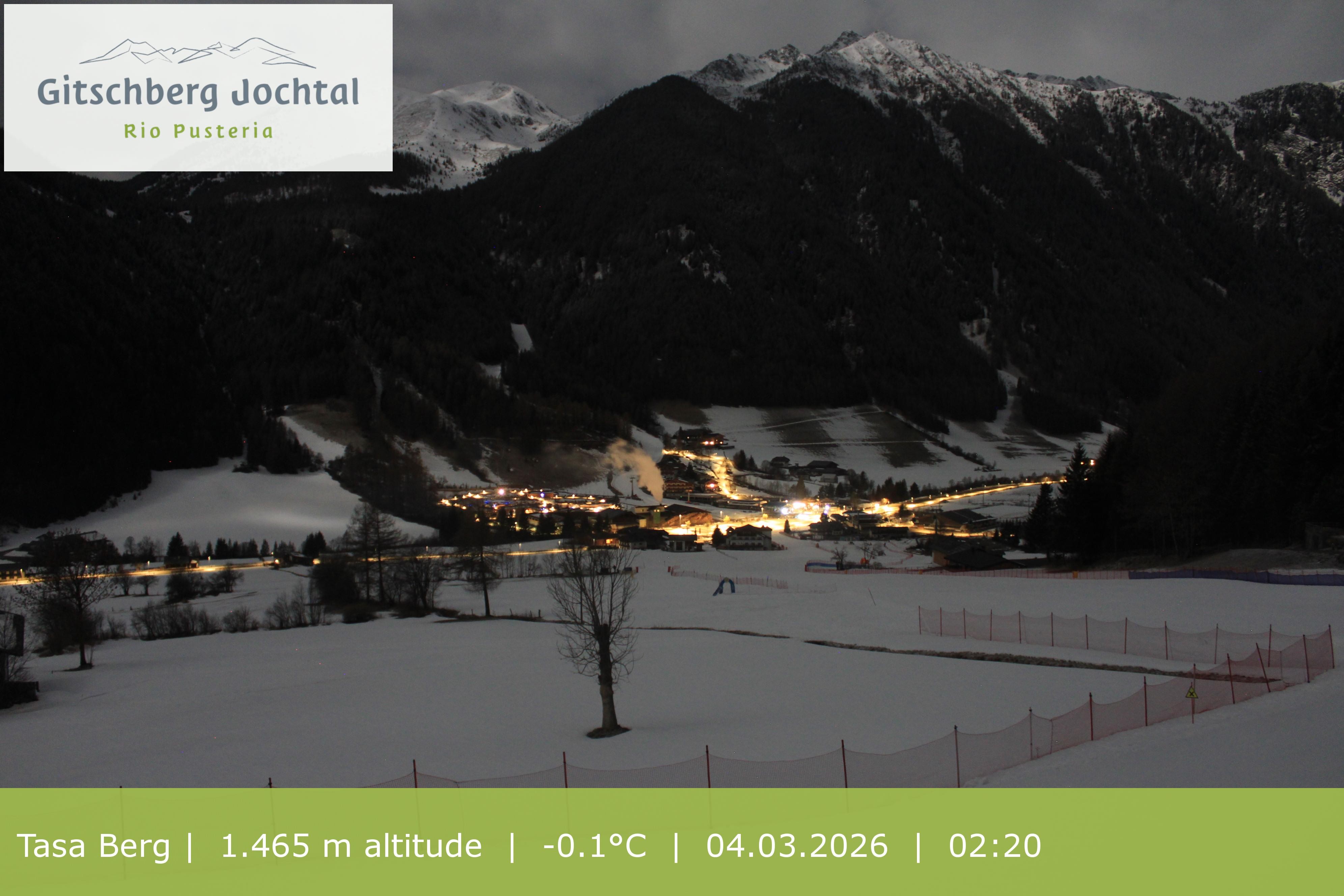Archived image Webcam: View at Gitschberg Mountain