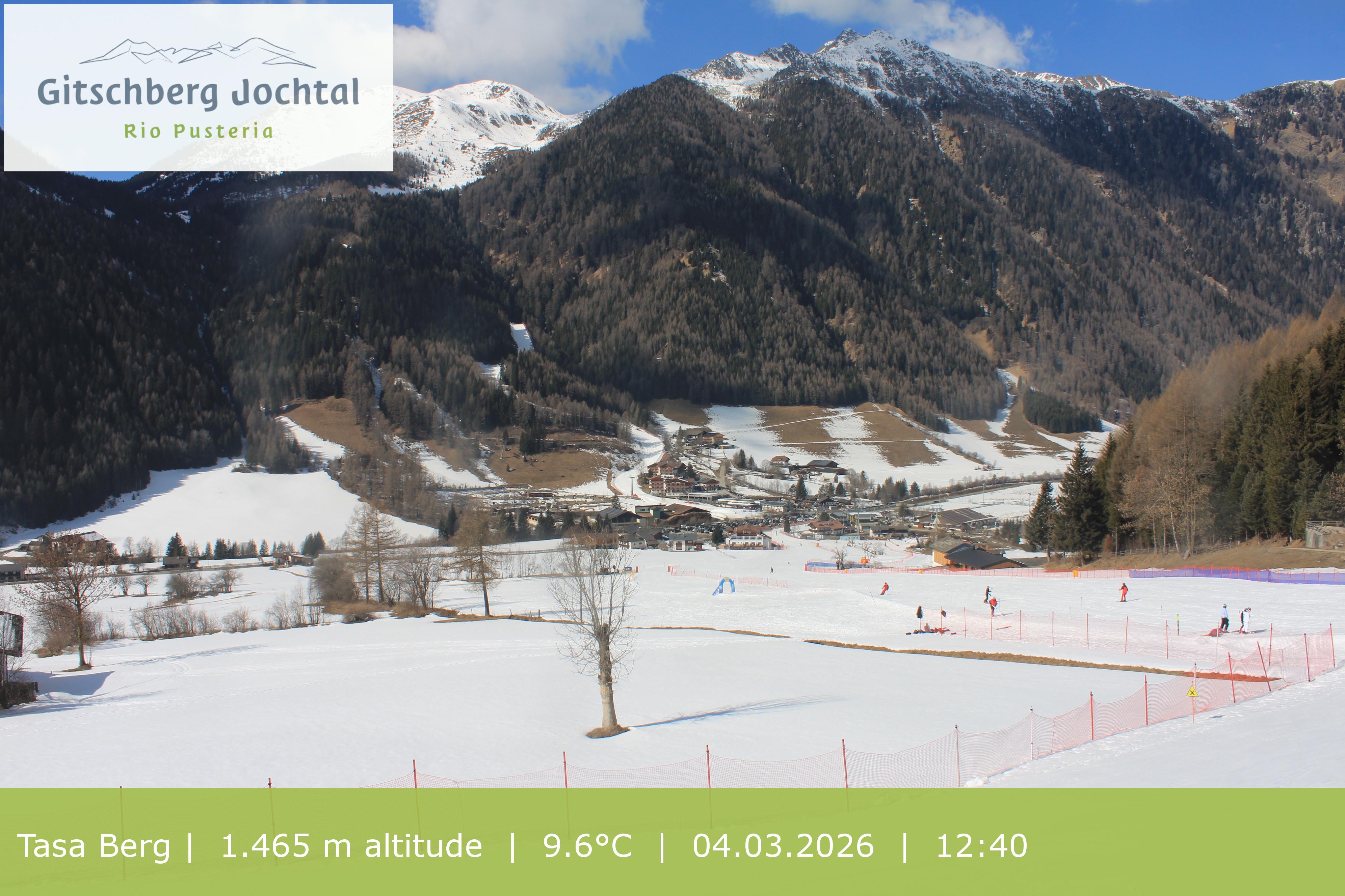 Archived image Webcam: View at Gitschberg Mountain