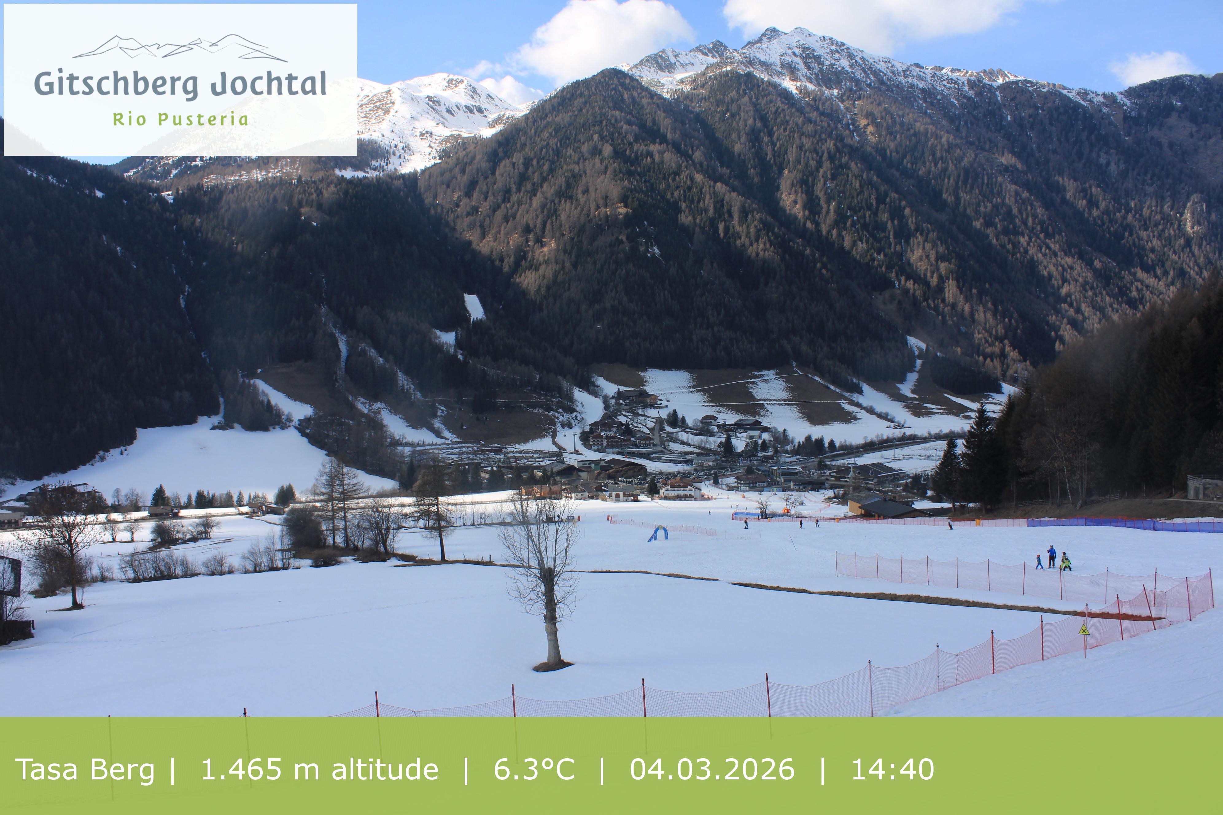 Archived image Webcam: View at Gitschberg Mountain