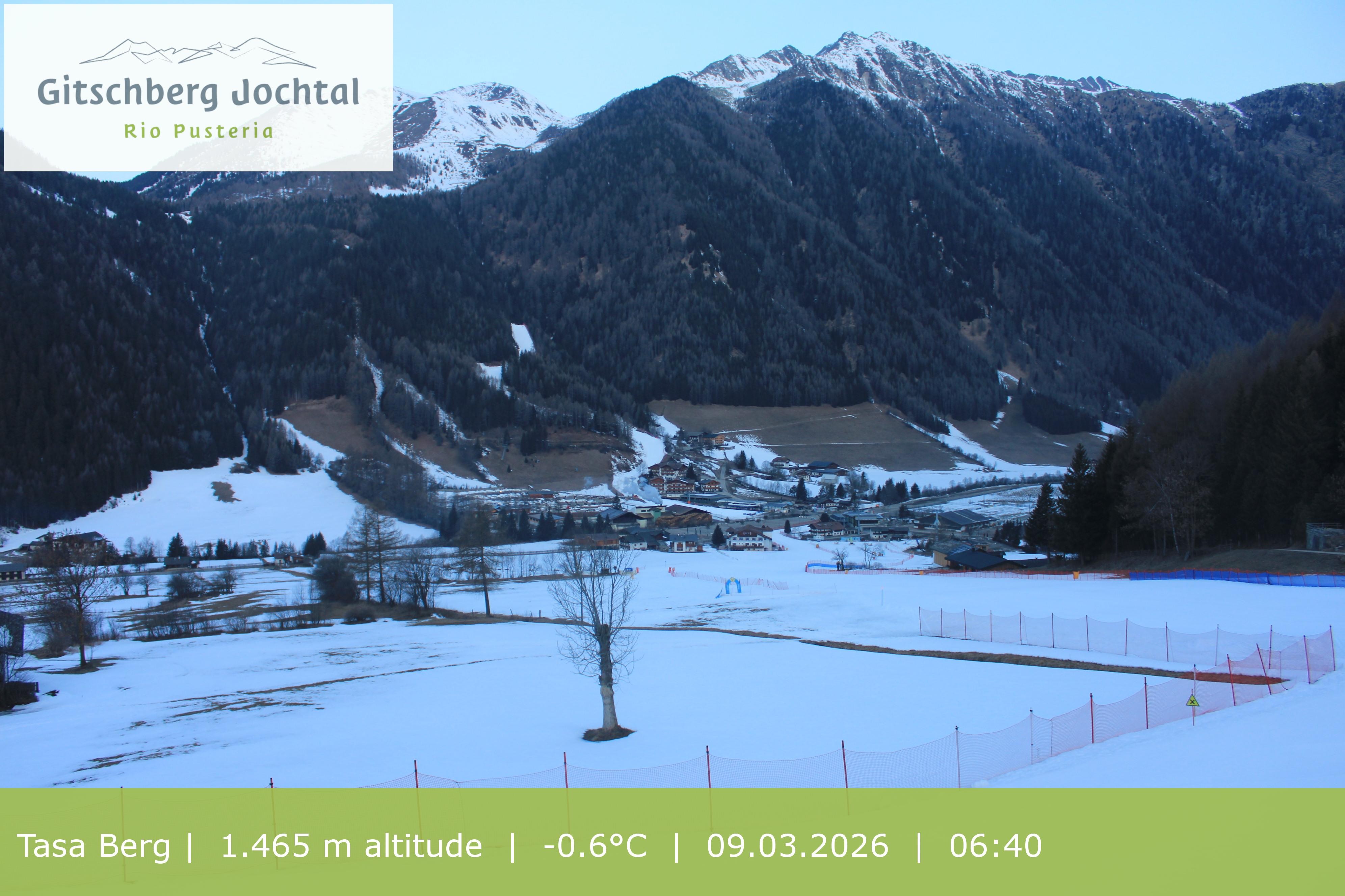 Archiv Foto Webcam: Blick auf den Gitschberg