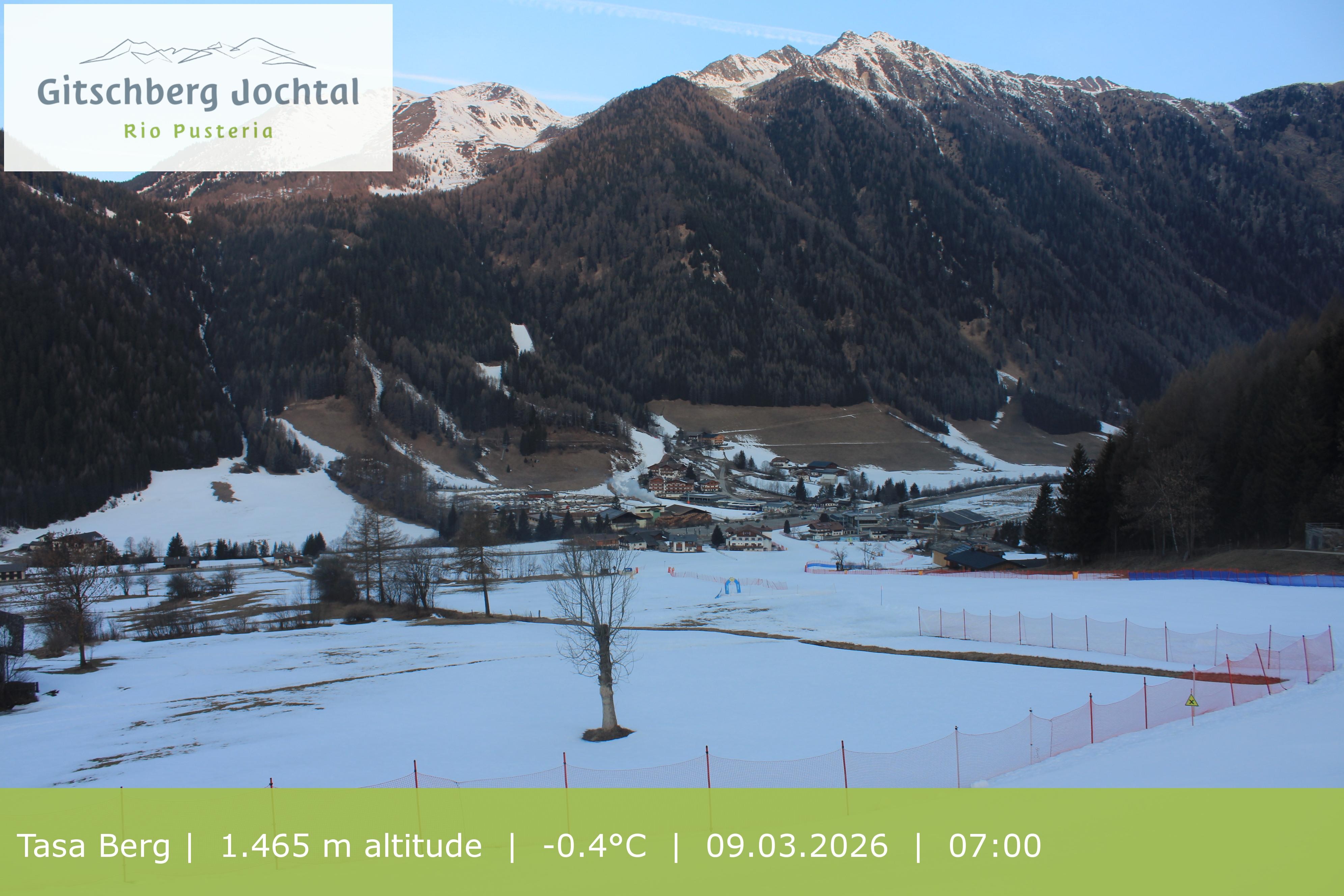 Archiv Foto Webcam: Blick auf den Gitschberg